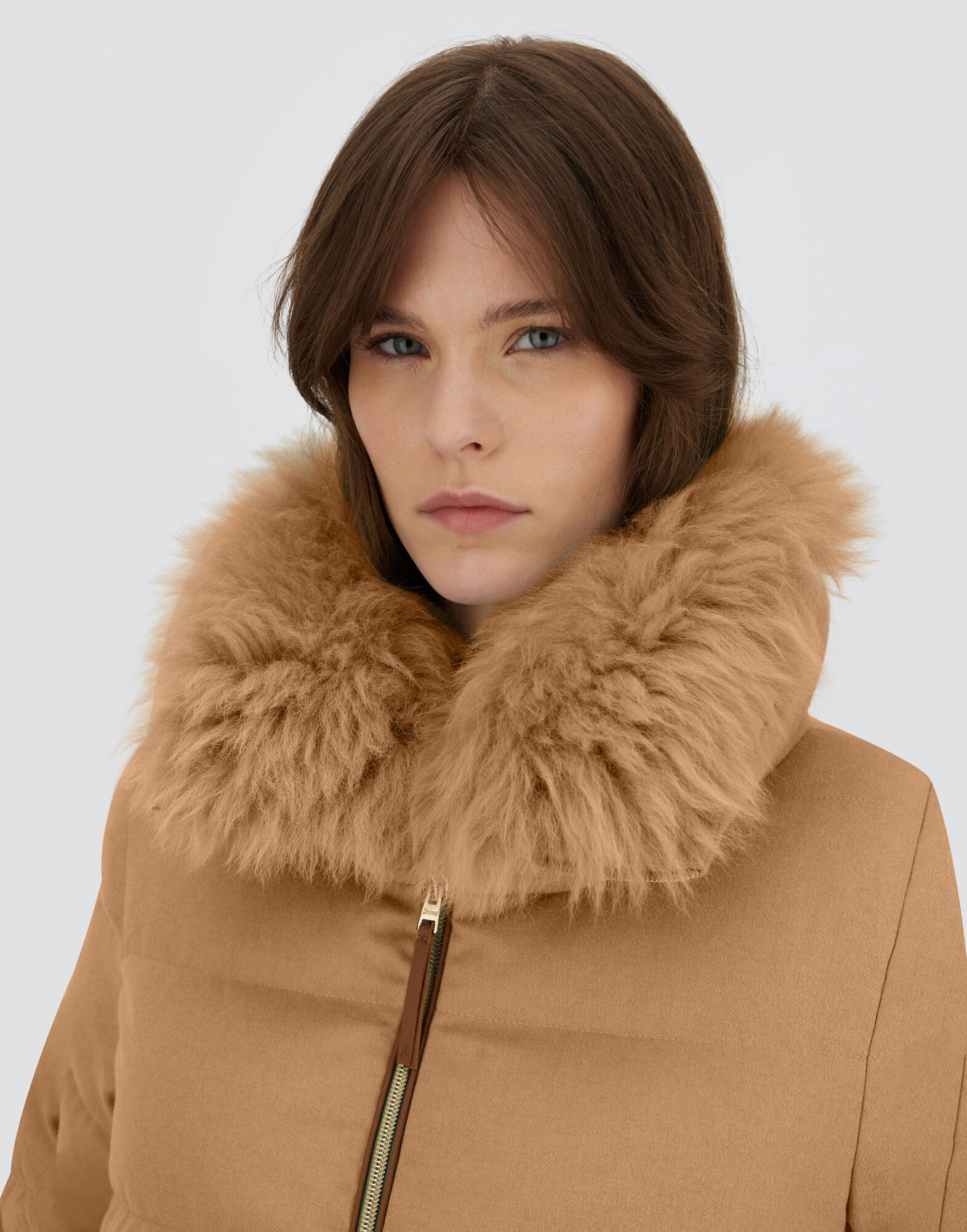 JACKET IN CASHMERE, SILK AND MONOGRAM