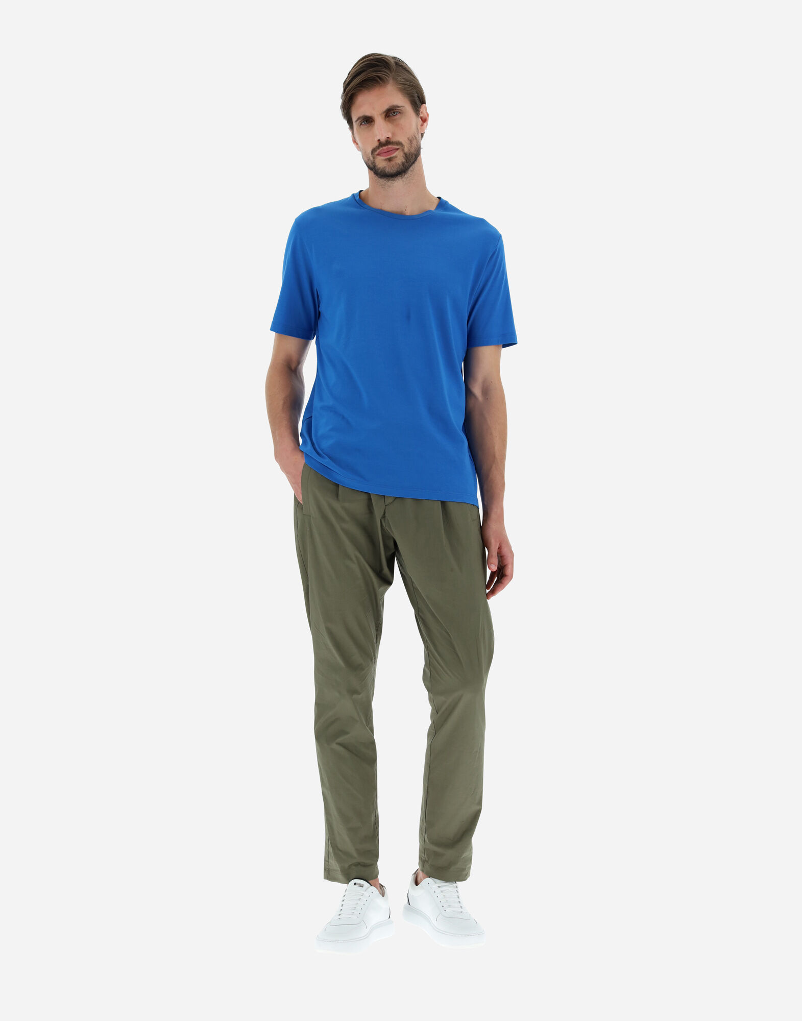 JERSEY CREPE T-SHIRT
