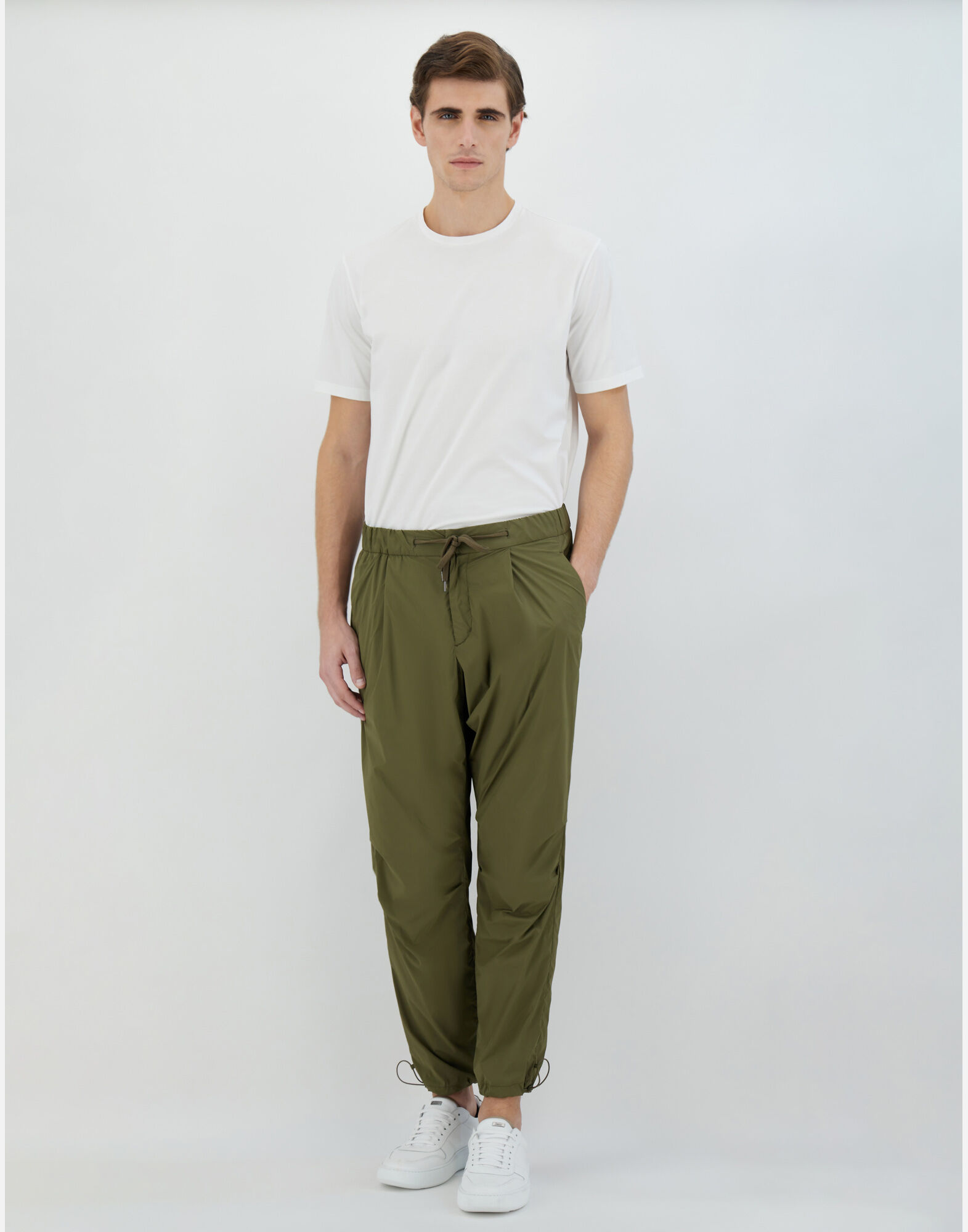 LIGHT NYLON STRETCH TROUSERS