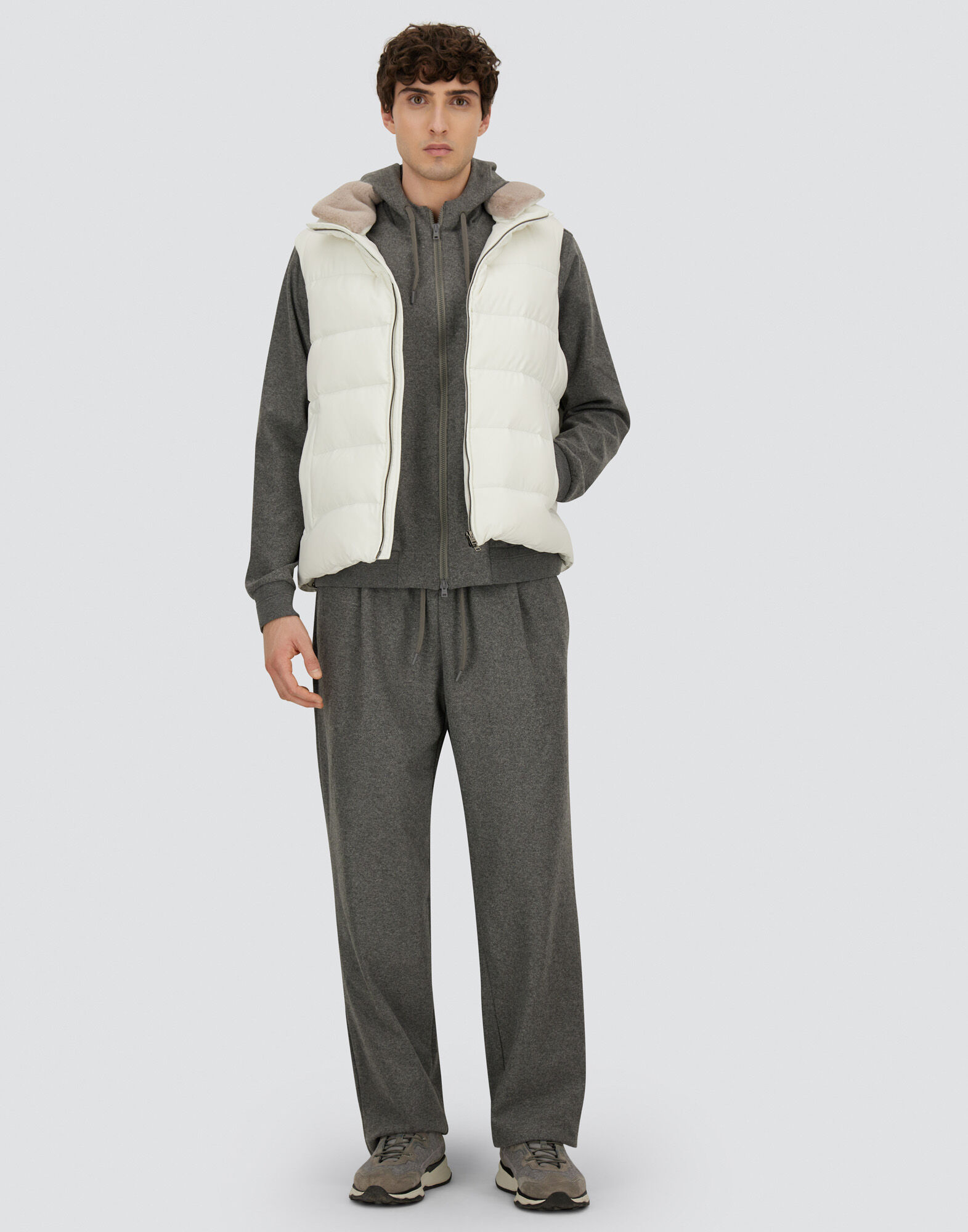 TROUSERS IN DOUBLE JERSEY