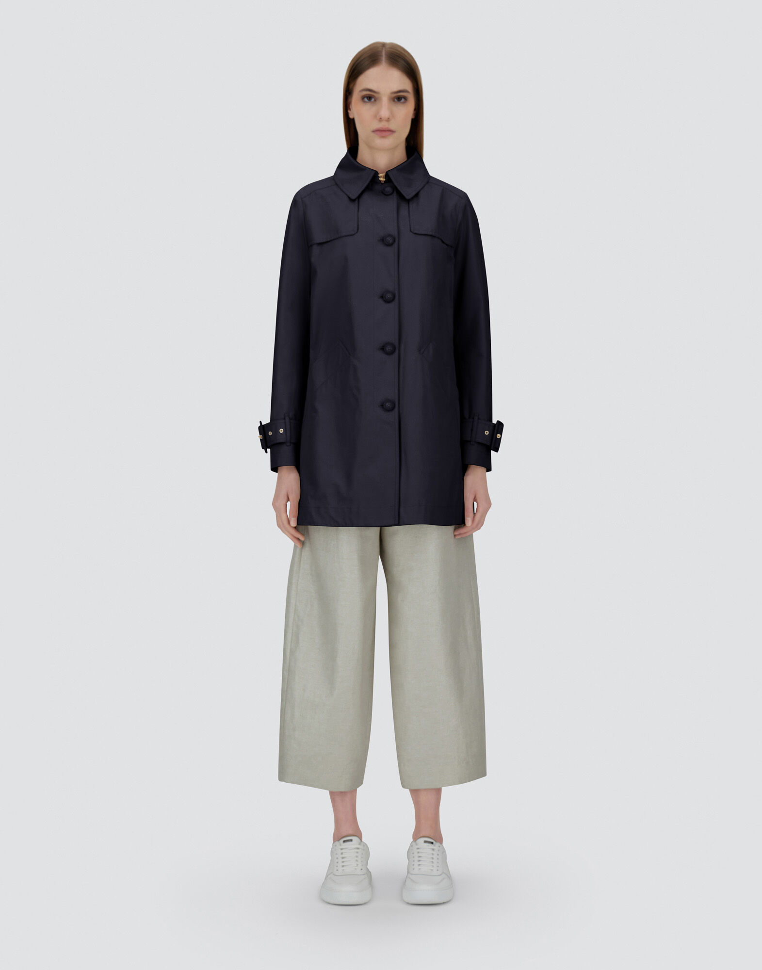 RAINCOAT IN DELON AND MONOGRAM