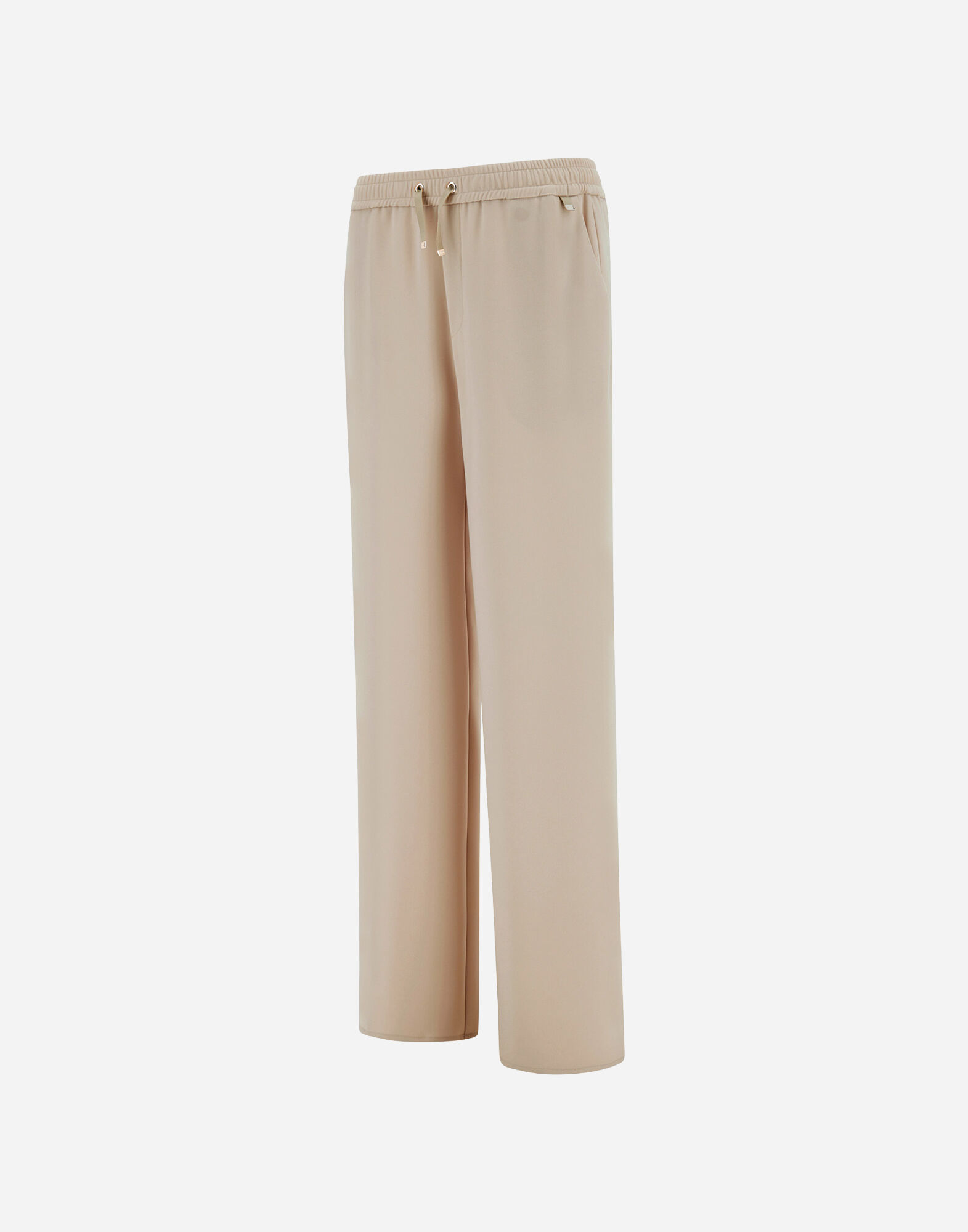TROUSERS IN MATT CREPE SATIN