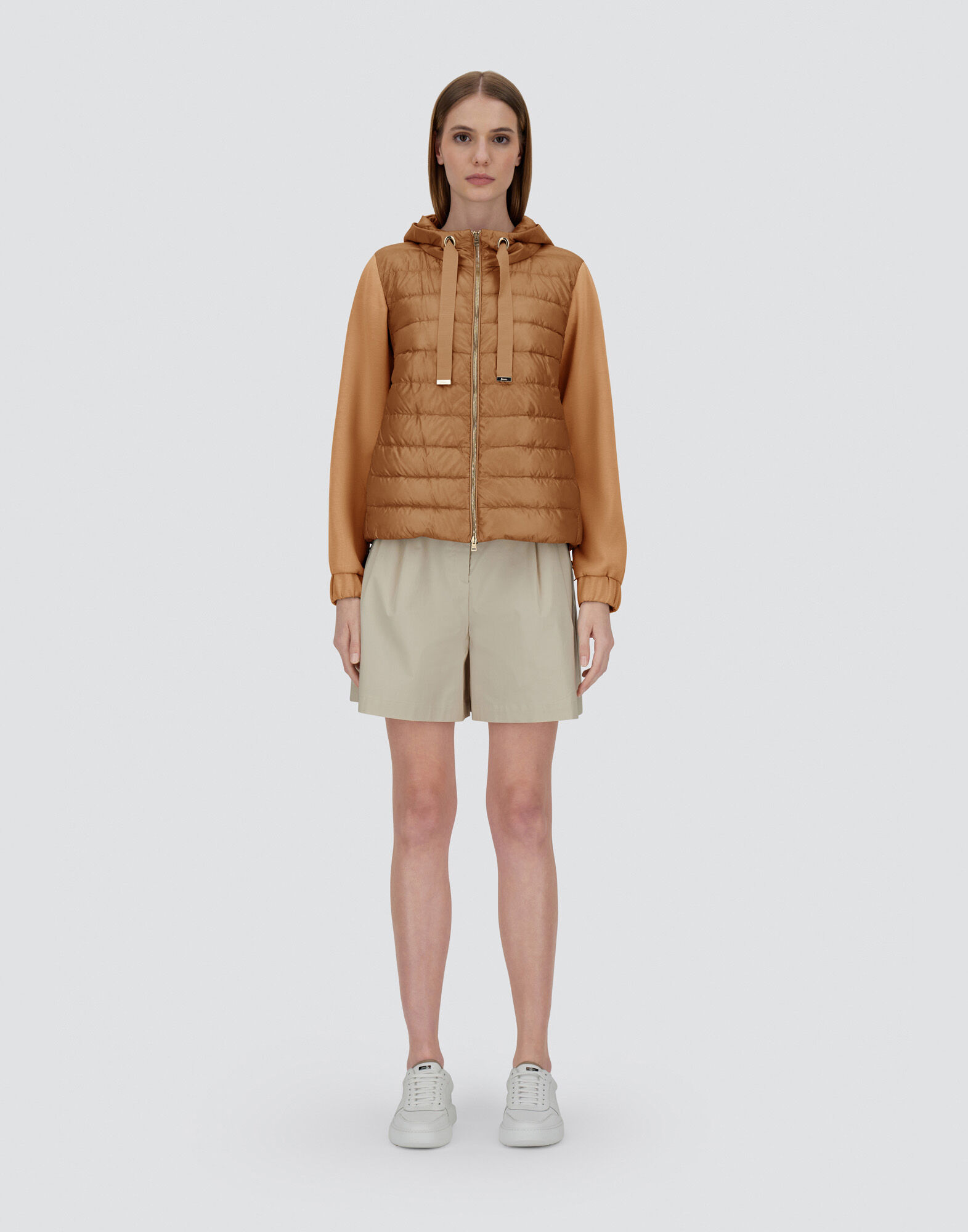 JACKET IN YOGA AND NYLON ULTRALIGHT