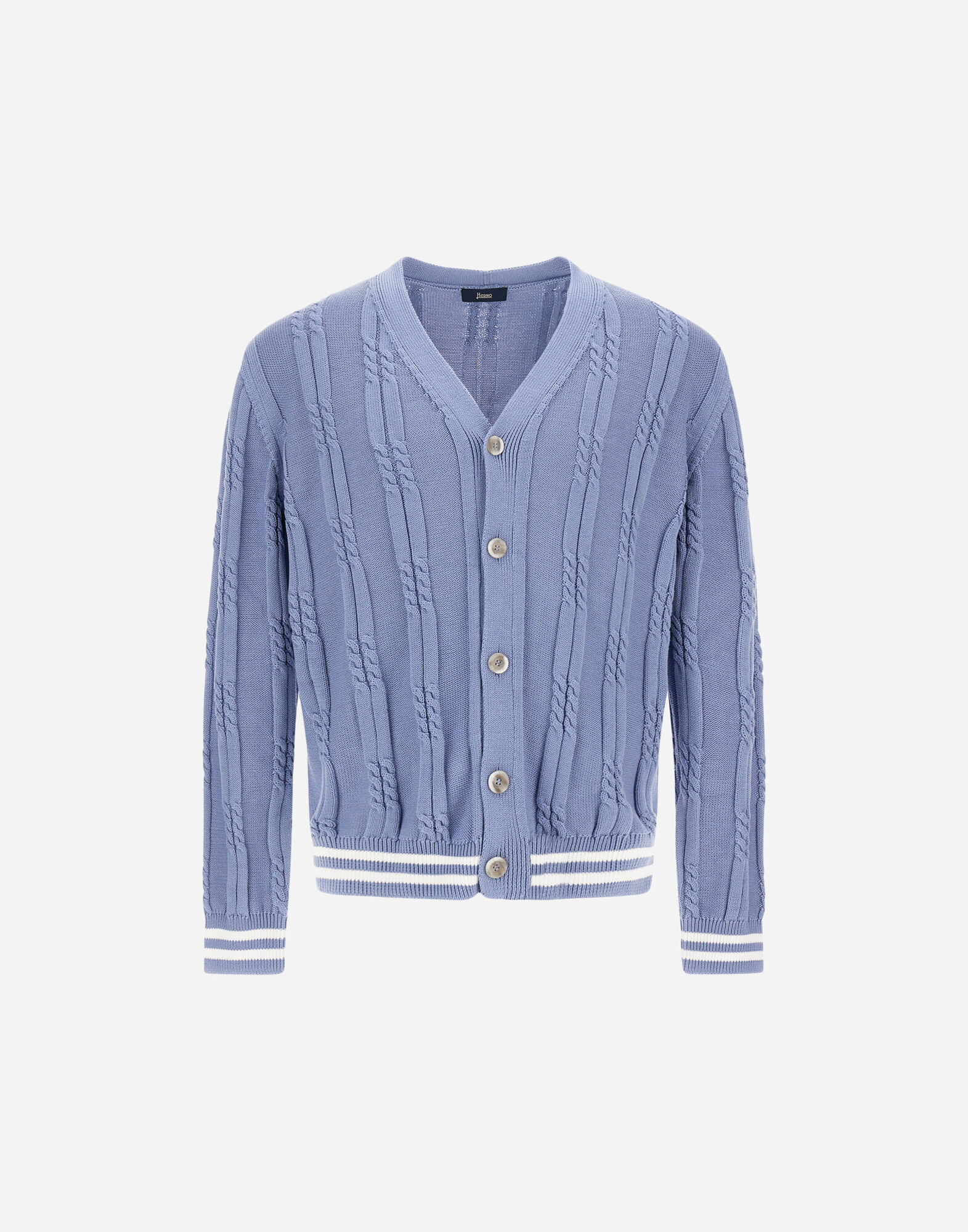 ETERNAL COTTON CABLE CARDIGAN