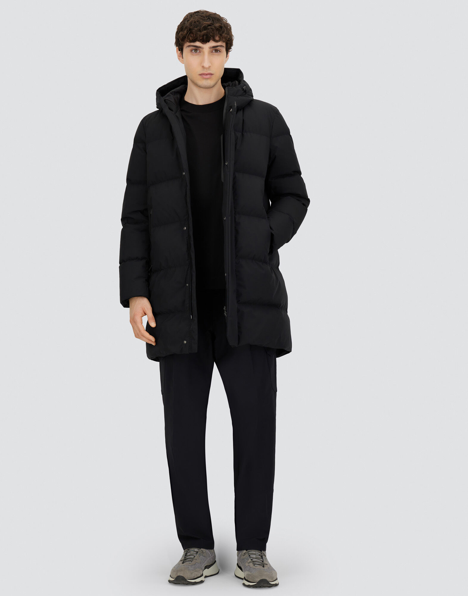 LONG PARKA IN 2-LAYER WINDSTOPPER