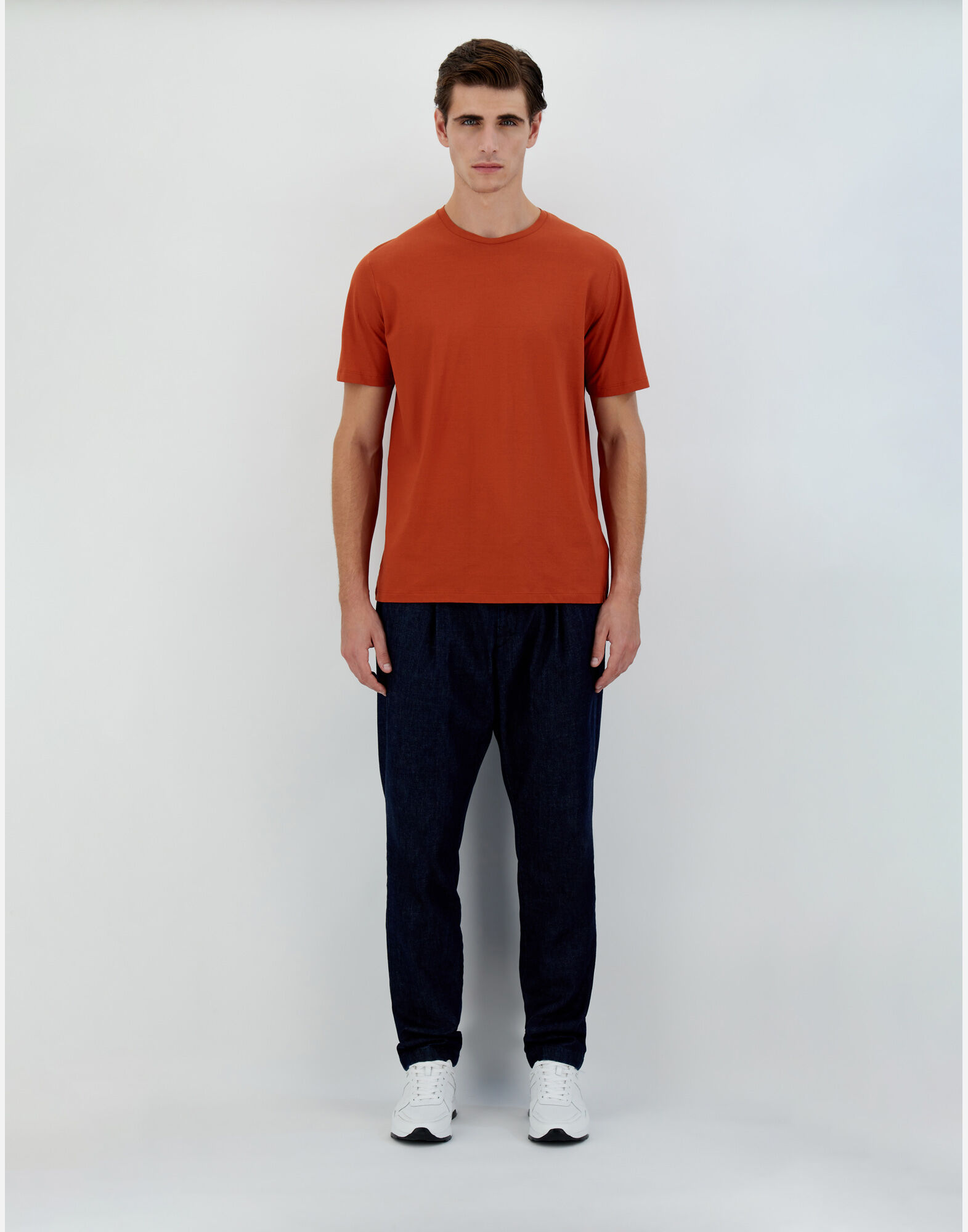 JERSEY CREPE T-SHIRT