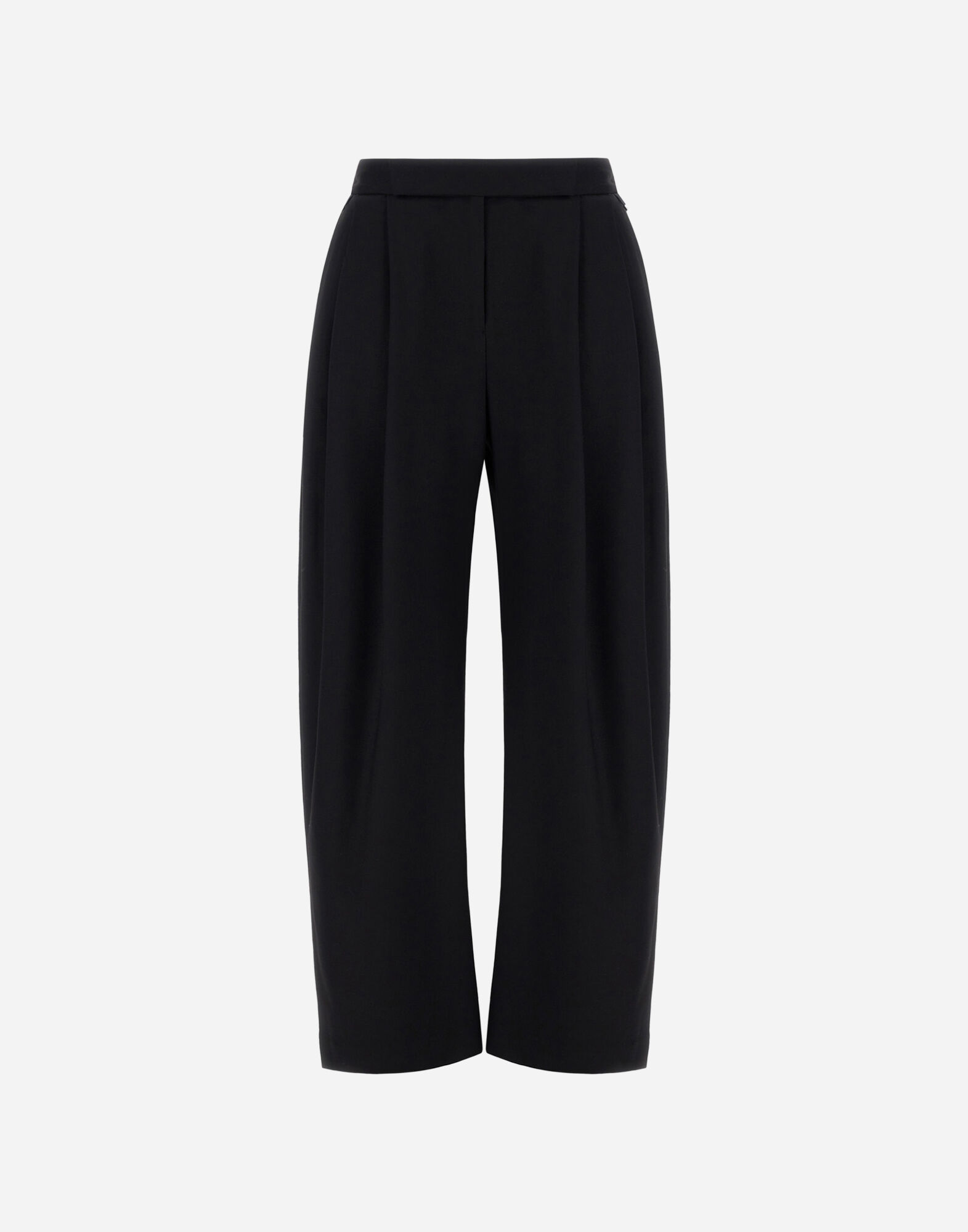 PALAZZO TROUSERS IN FLUID WOOL