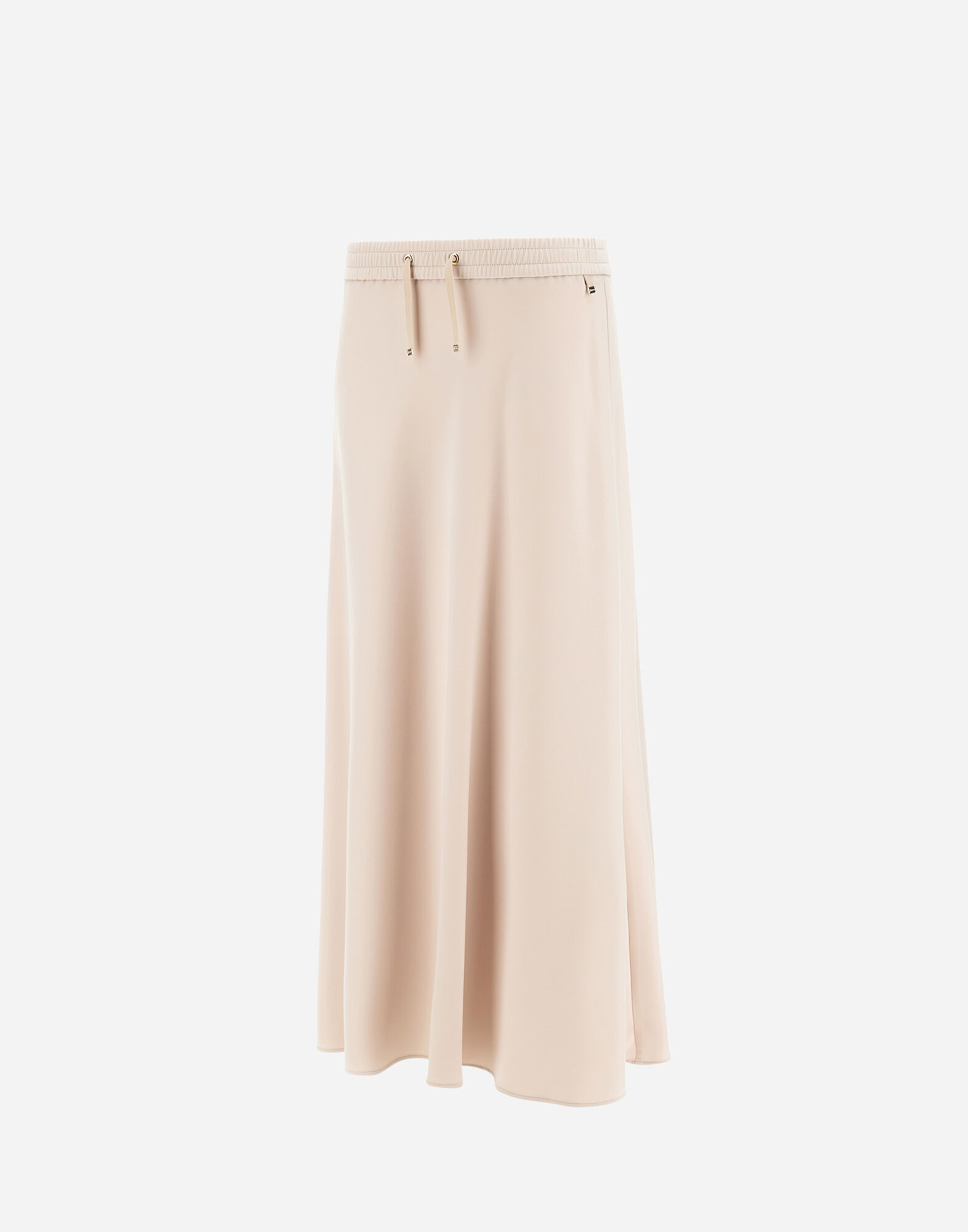 SKIRT IN MATT CREPE SATIN