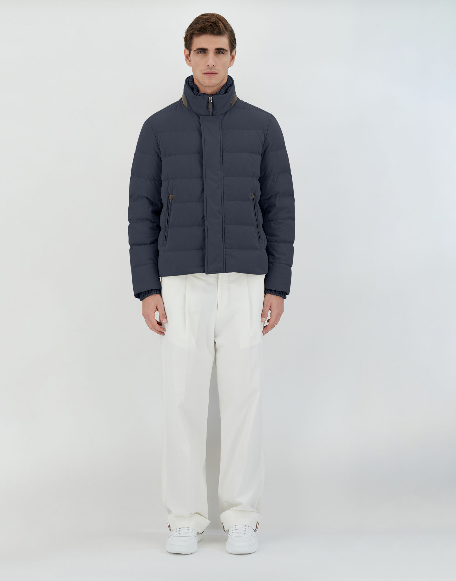 SUEDE EFFECT BOMBER JACKET