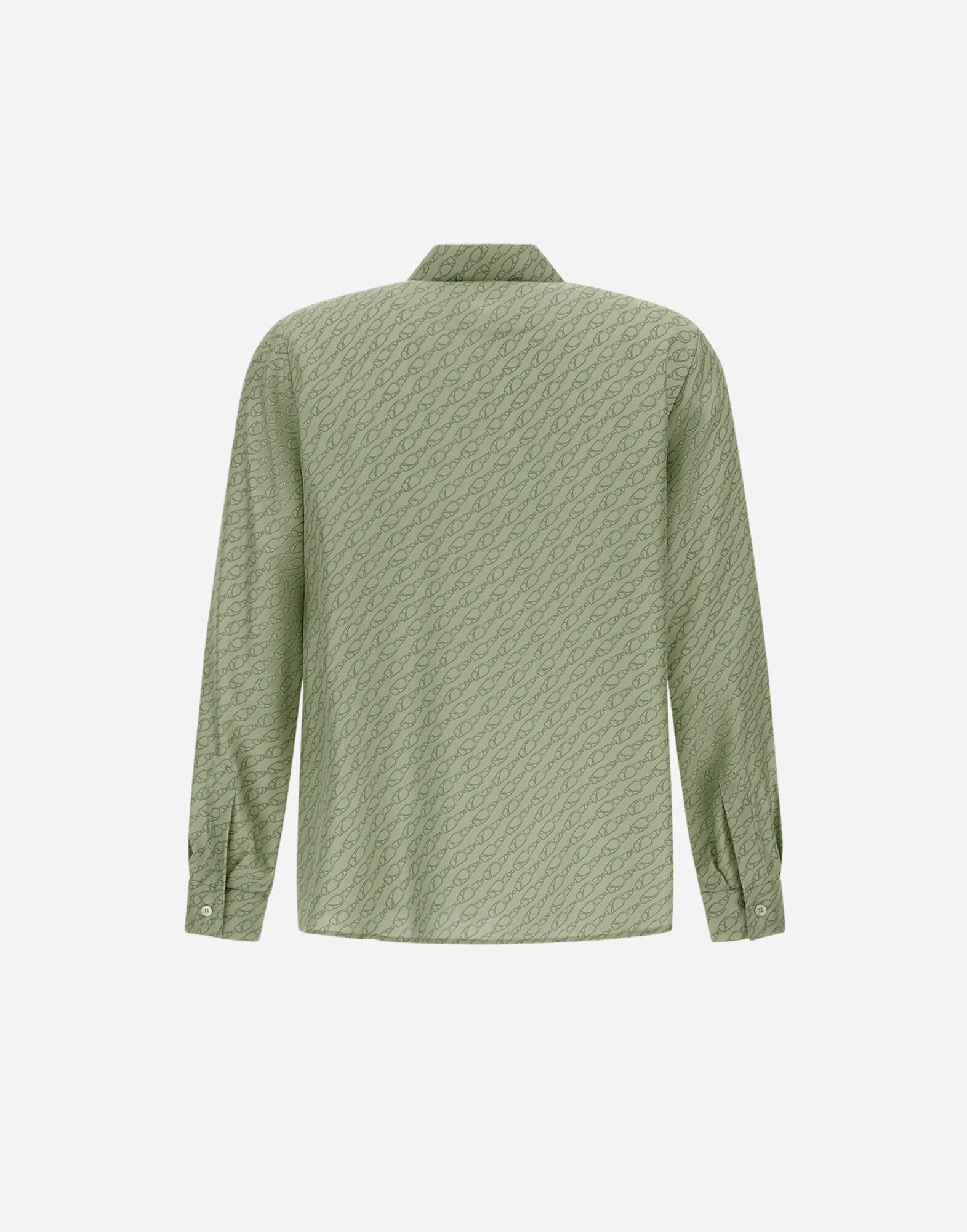 SHIRT IN ICONIC PRINT SILK