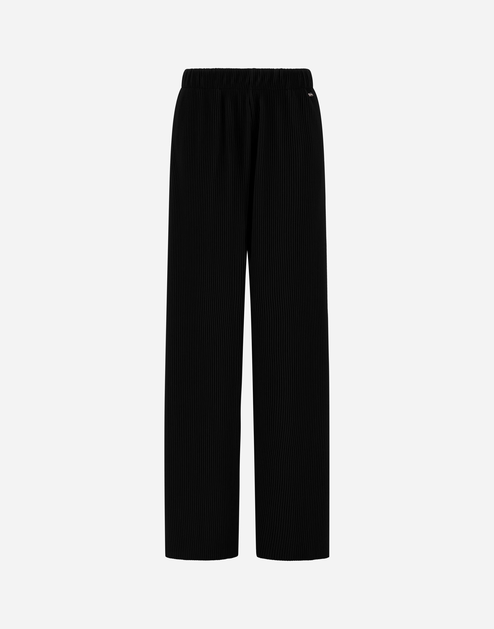 RESORT TROUSERS IN PLEATED JERSEY