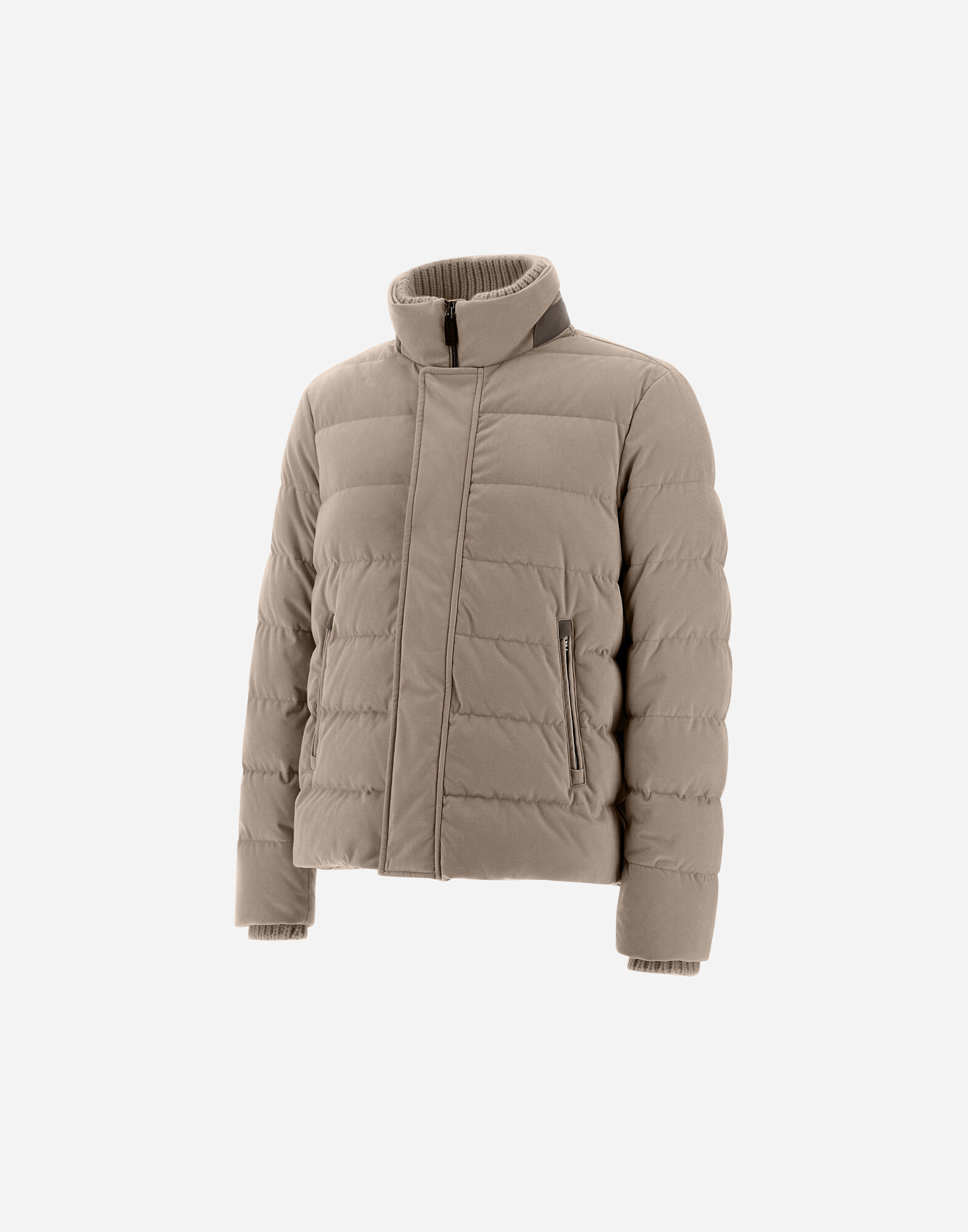 SUEDE EFFECT BOMBER JACKET