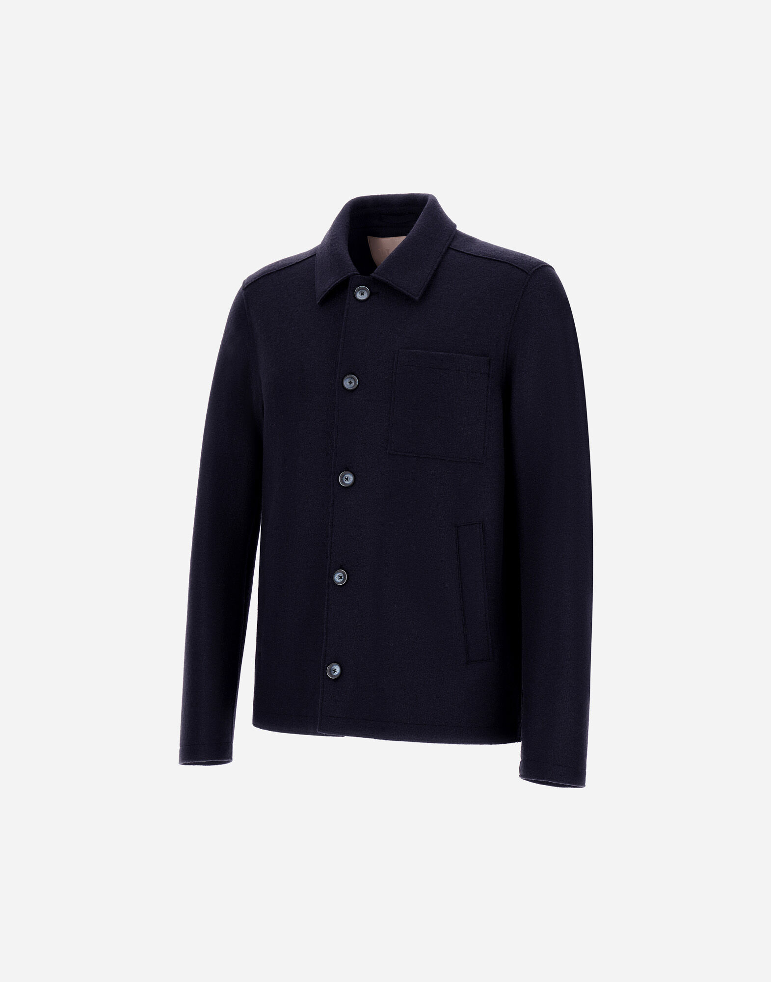 RESORT SHACKET IN FELTED WOOL
