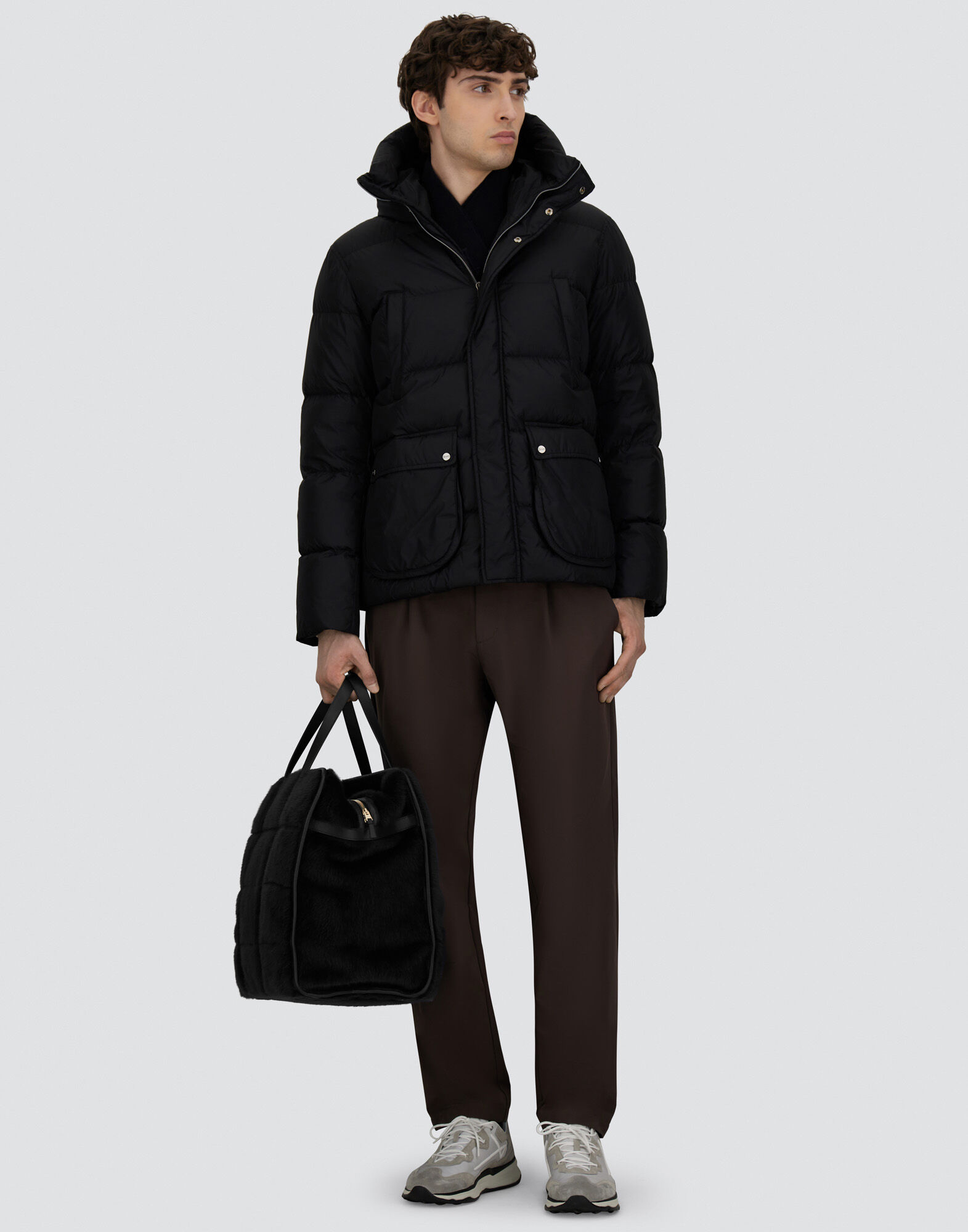 BOMBER JACKET IN NYLON CHAMONIX