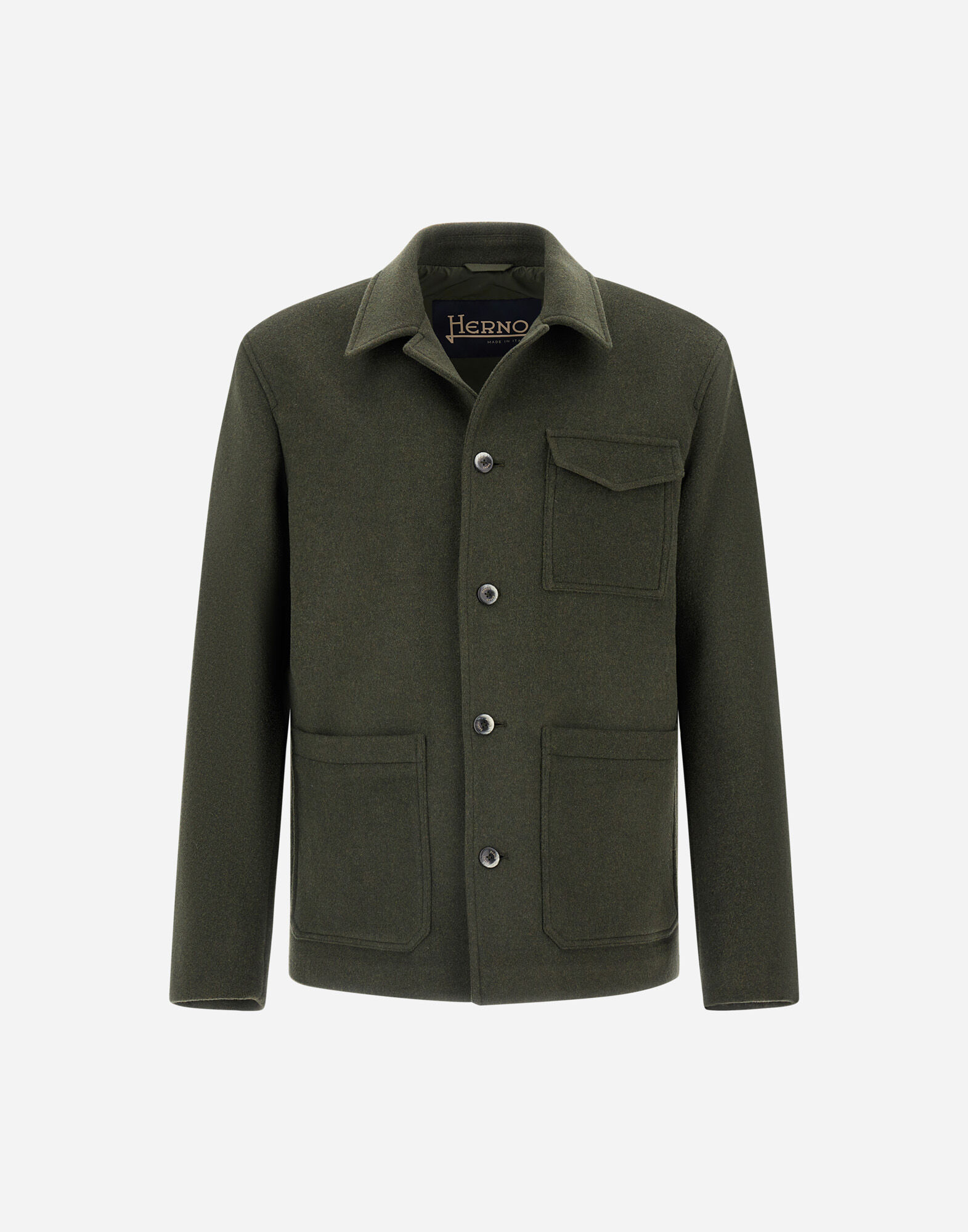 FIELD JACKET IN SOFT RECYCLED WOOL