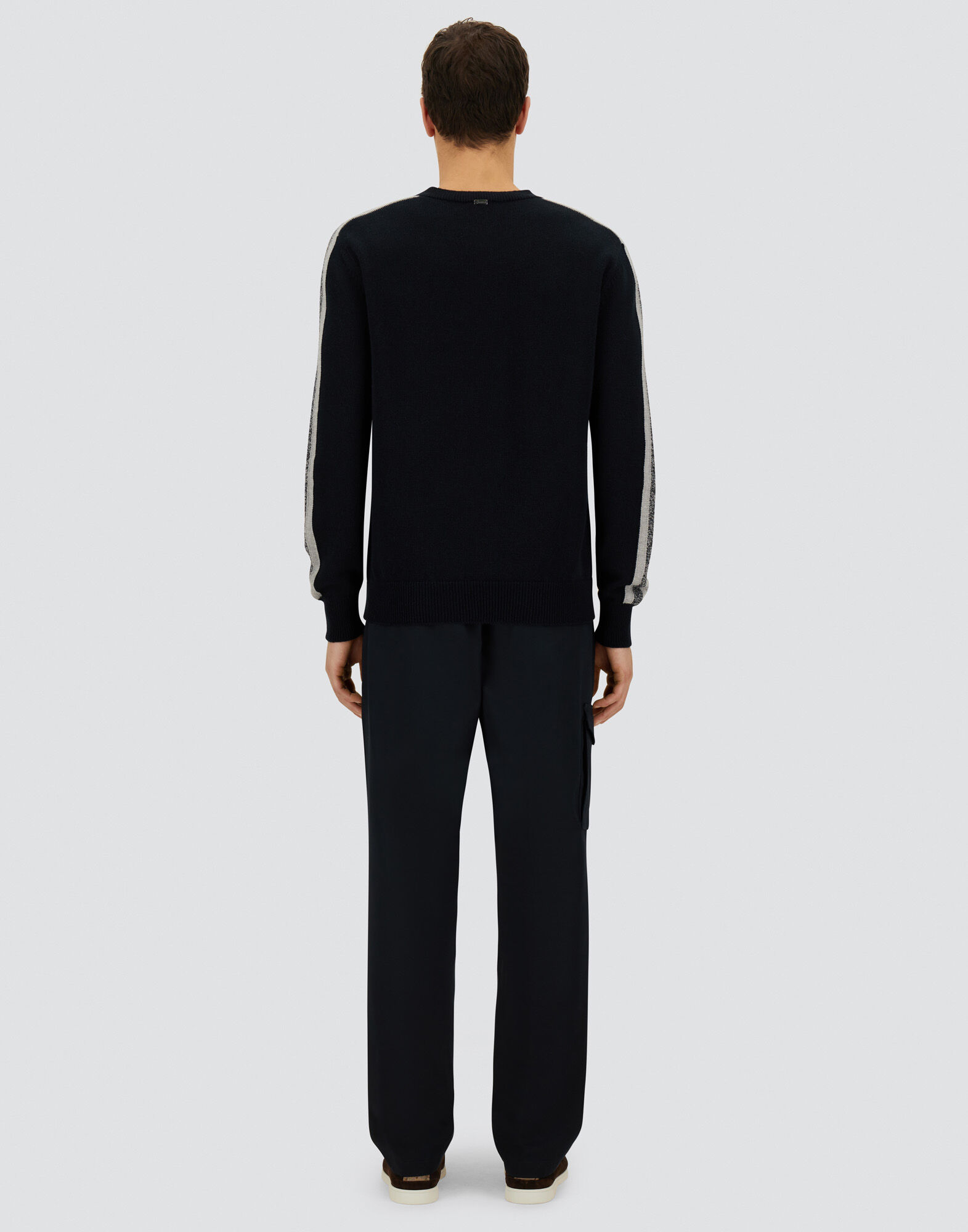 RESORT SWEATER IN CARDED PURE WOOL