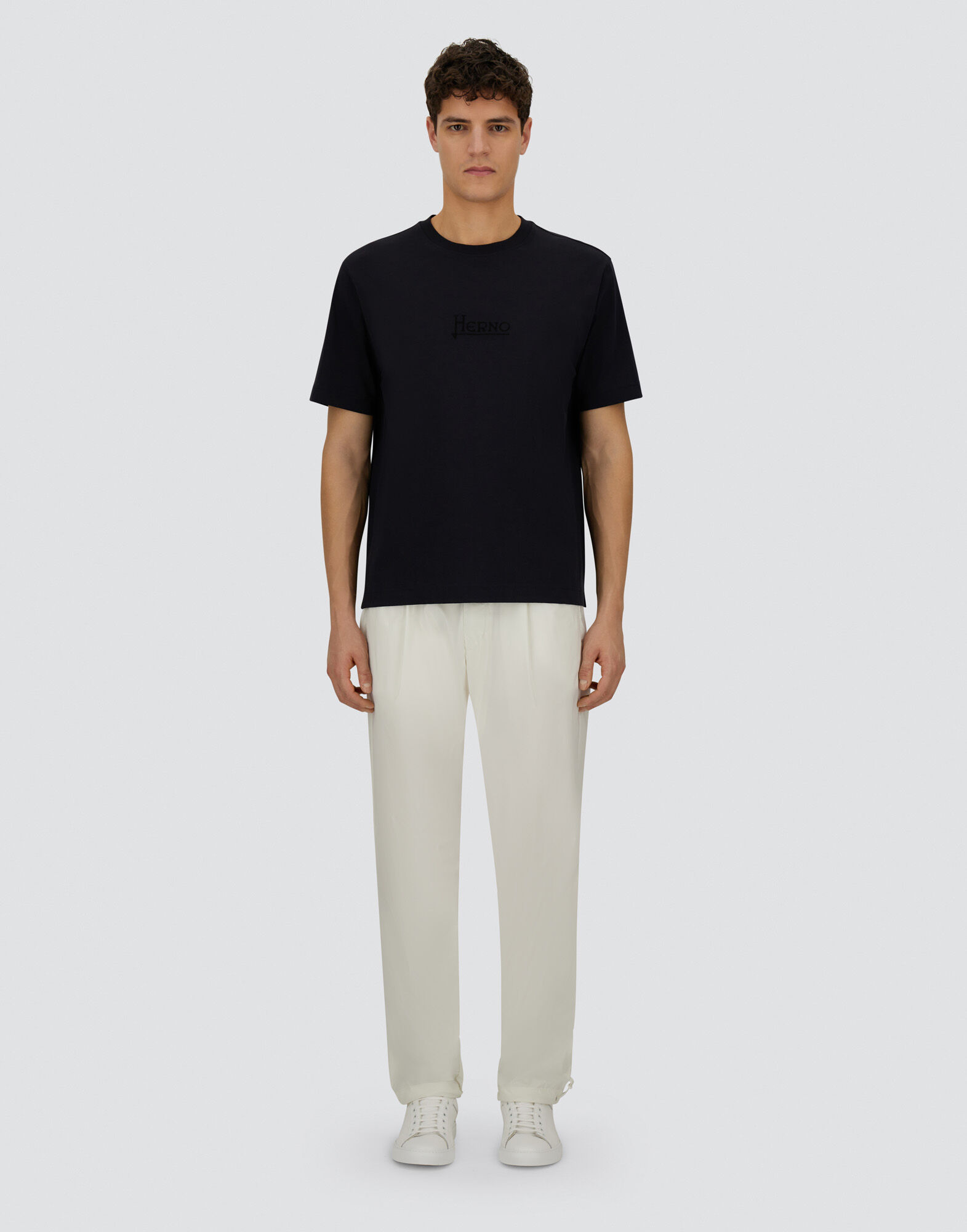 RESORT T-SHIRT IN PURE COTTON JERSEY