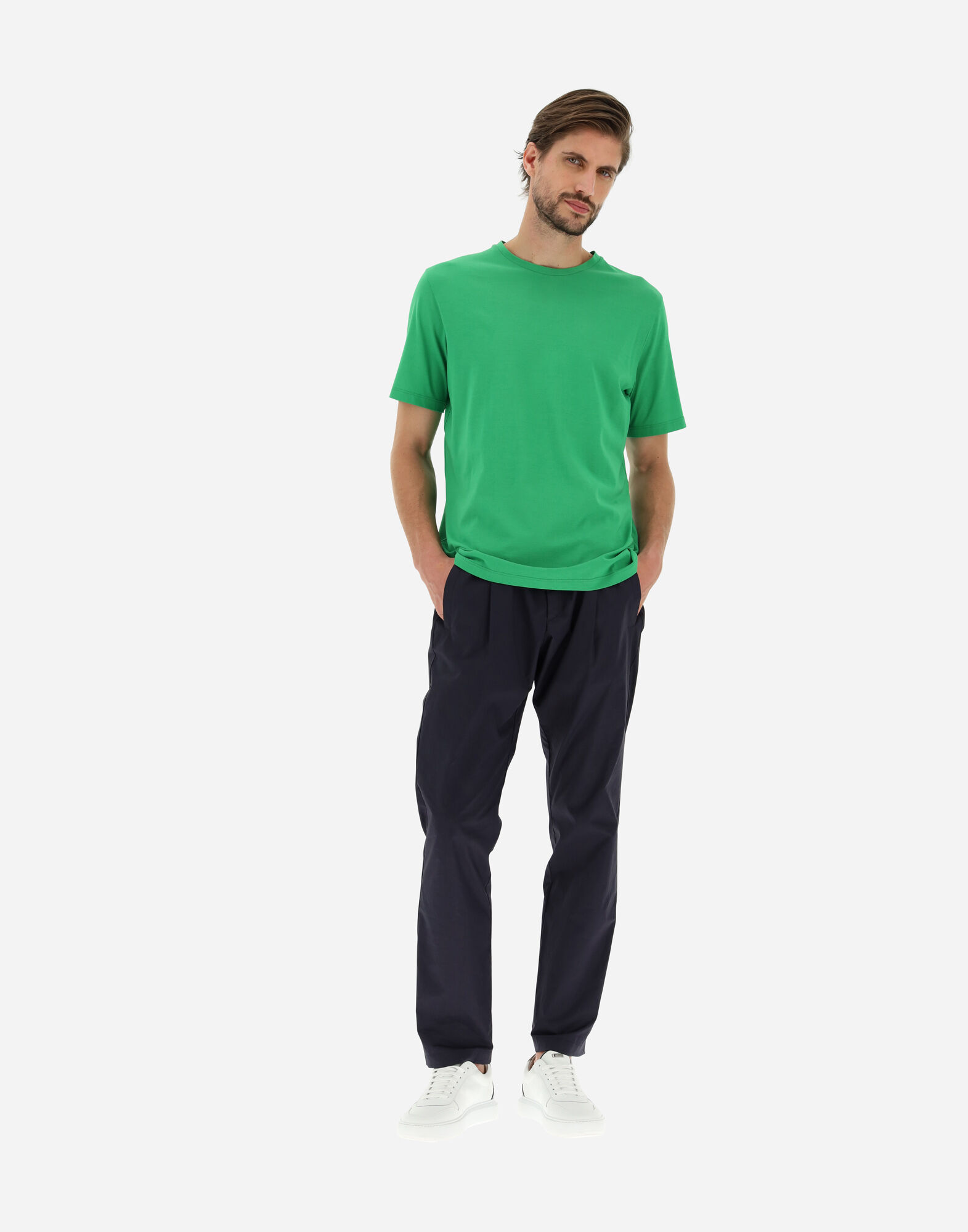 JERSEY CREPE T-SHIRT