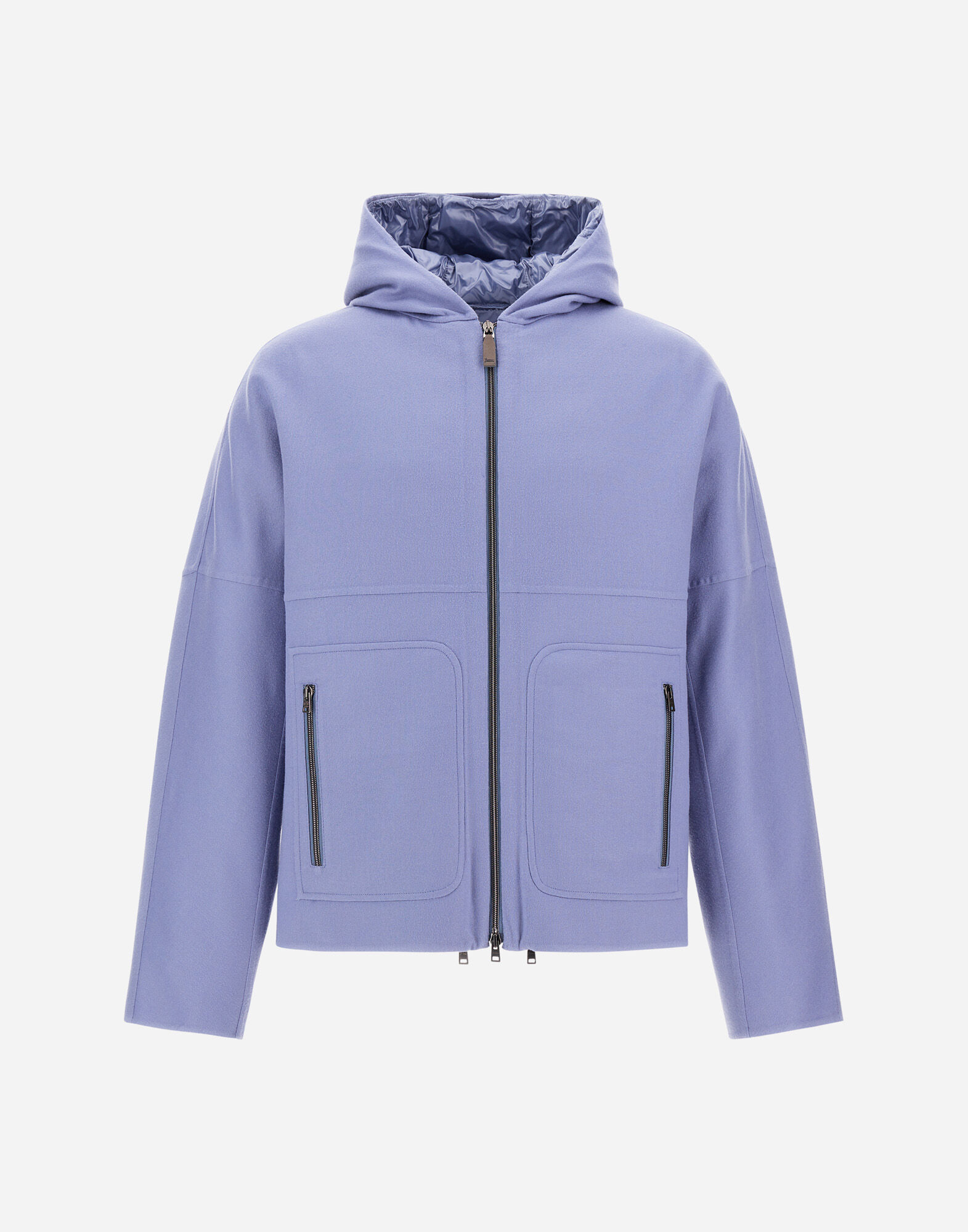 JACKET IN DOUBLE WOOL AND NYLON ULTRALIGHT