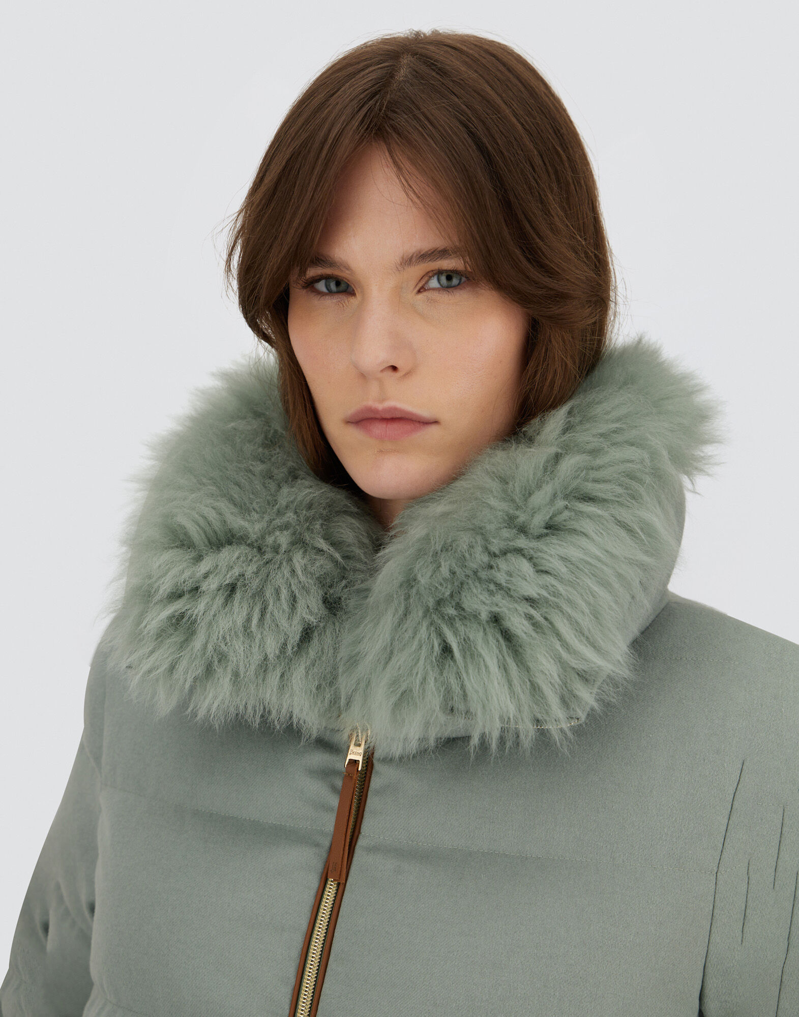 JACKET IN CASHMERE, SILK AND MONOGRAM