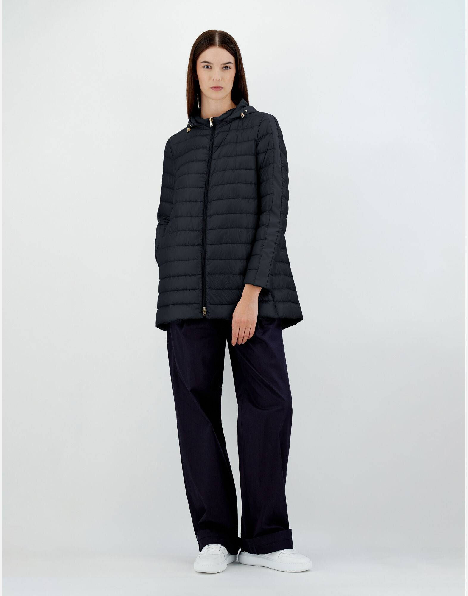 NYLON ULTRALIGHT AND TECHNO TAFFET? A-LINE JACKET