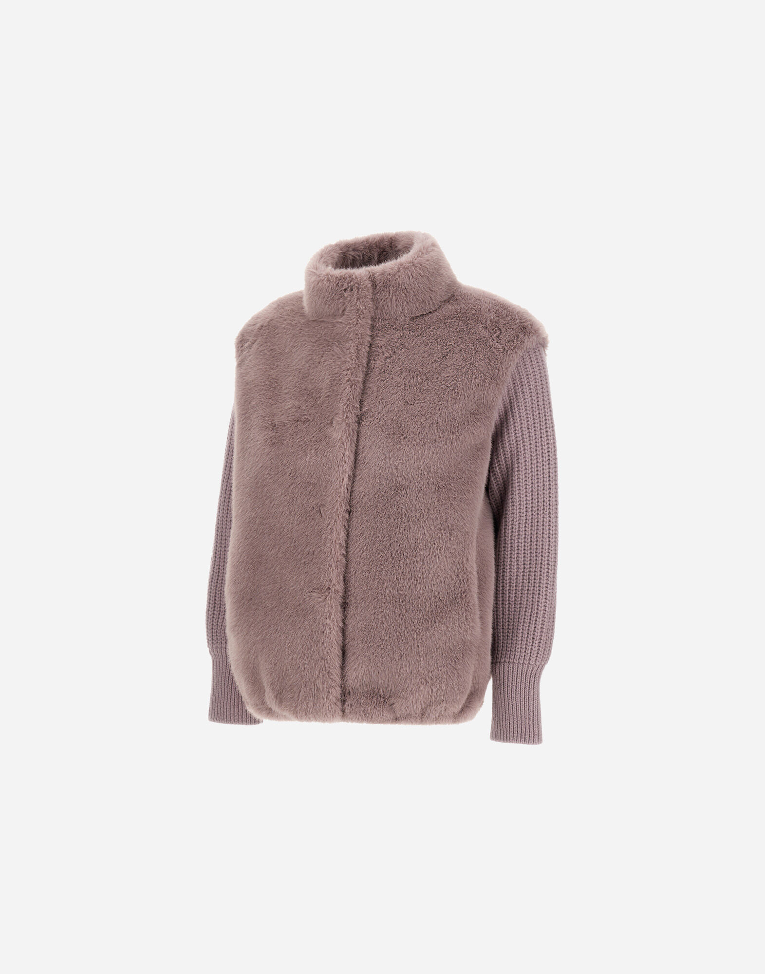 RESORT JACKET IN FAUX MINK FUR