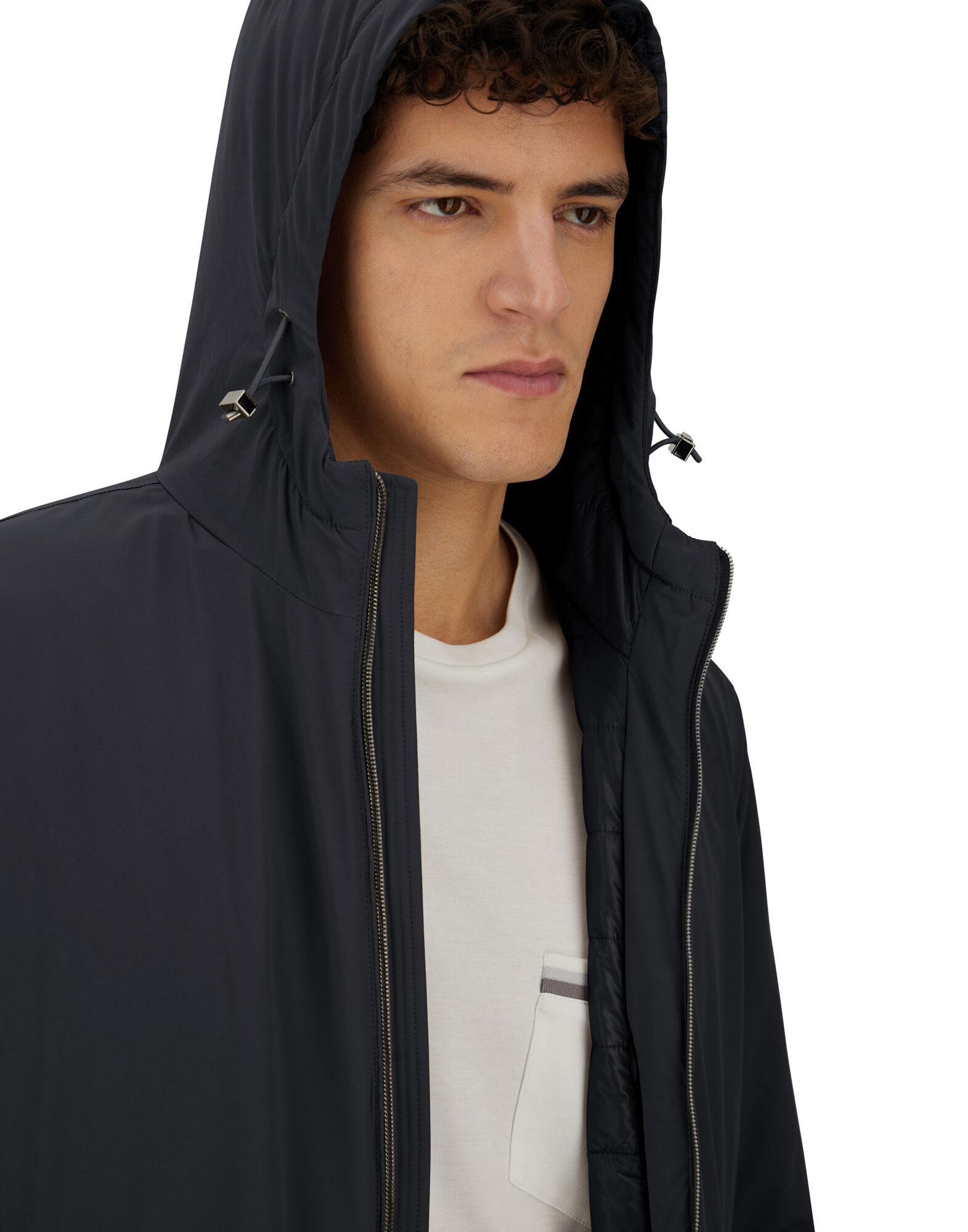 RESORT PARKA IN TRAVEL NYLON PONENTE