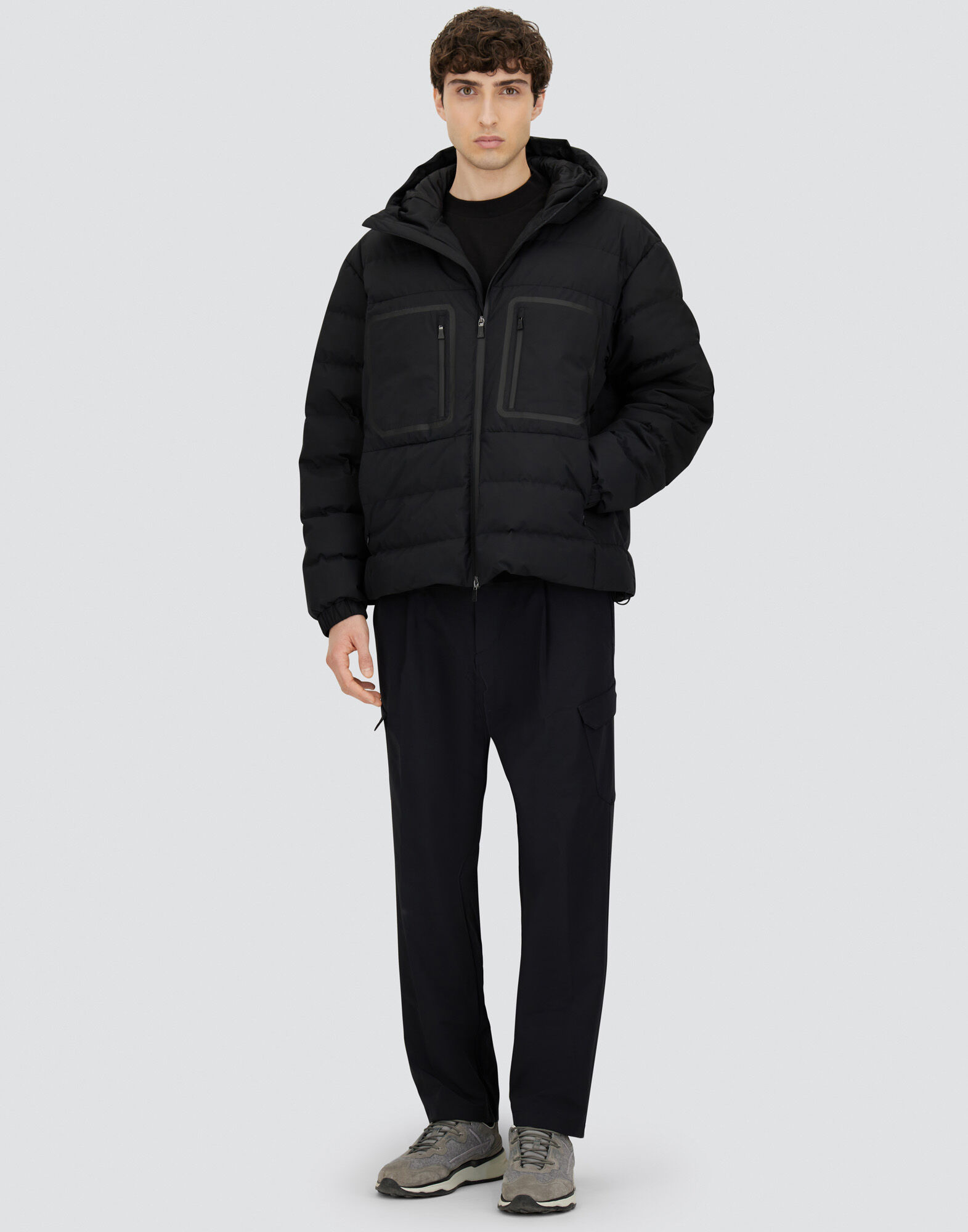 HOODED JACKET IN 2-LAYER WINDSTOPPER