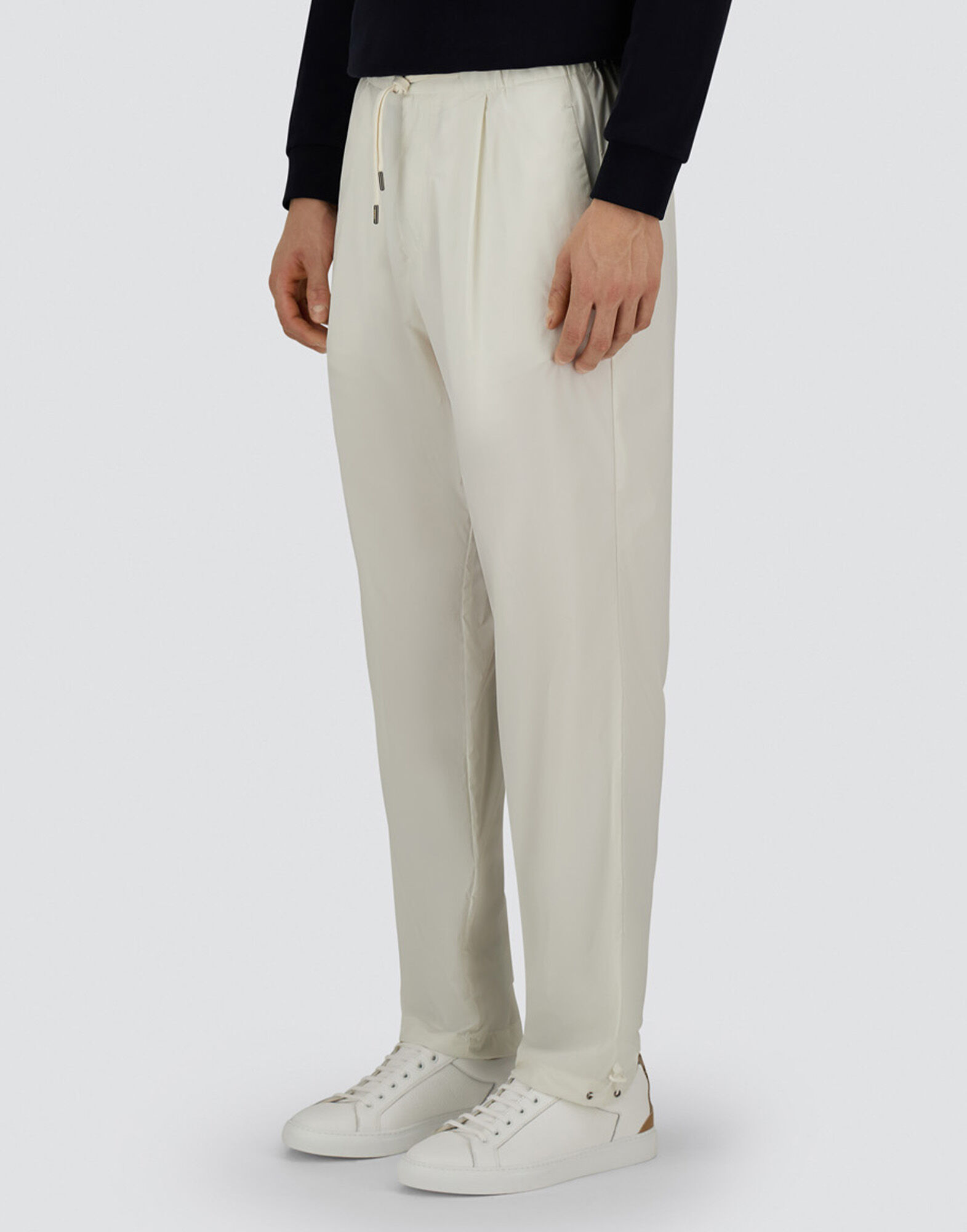 RESORT TROUSERS IN LIGHT NYLON STRETCH