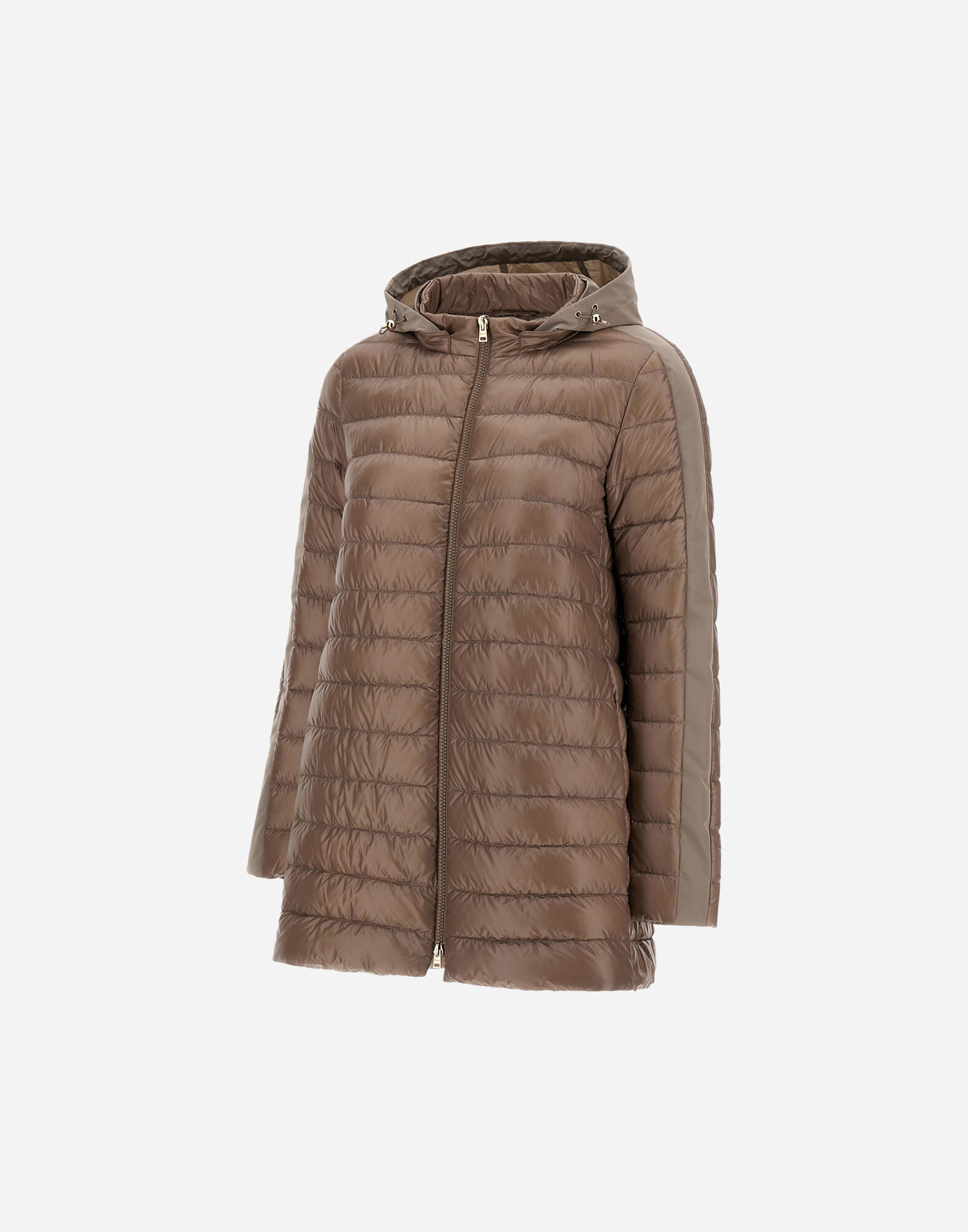 A-SHAPE JACKET IN NYLON ULTRALIGHT AND TECHNO TAFFETA