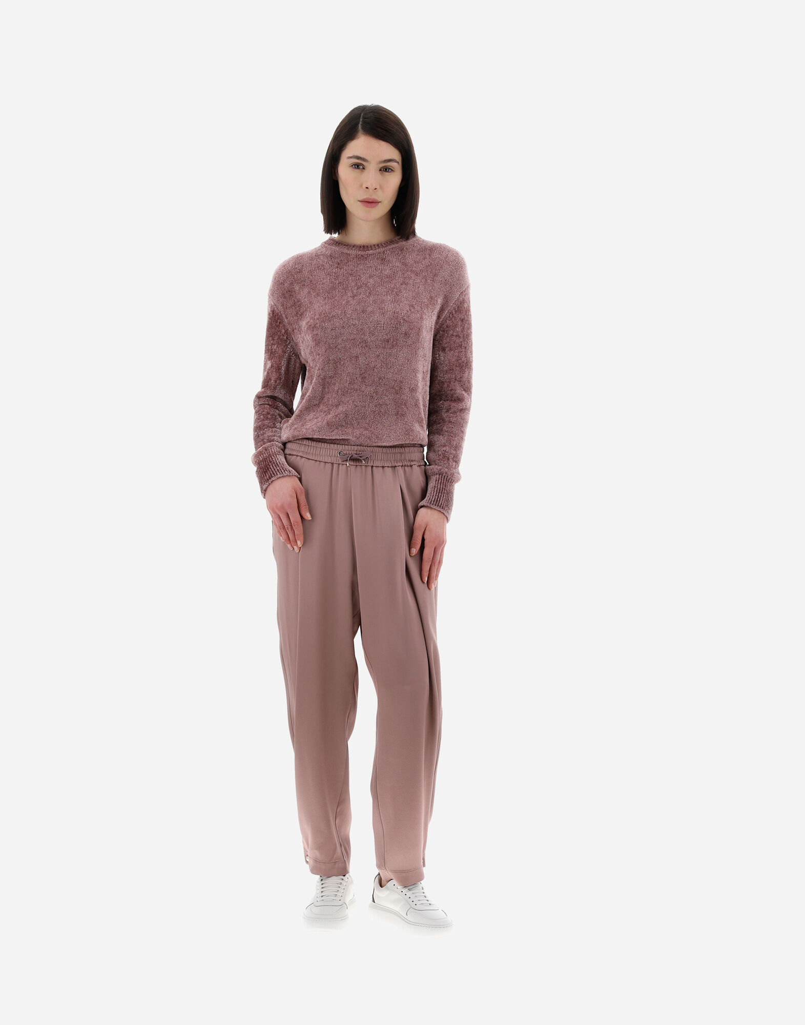 RESORT TROUSERS IN SATIN EFFECT