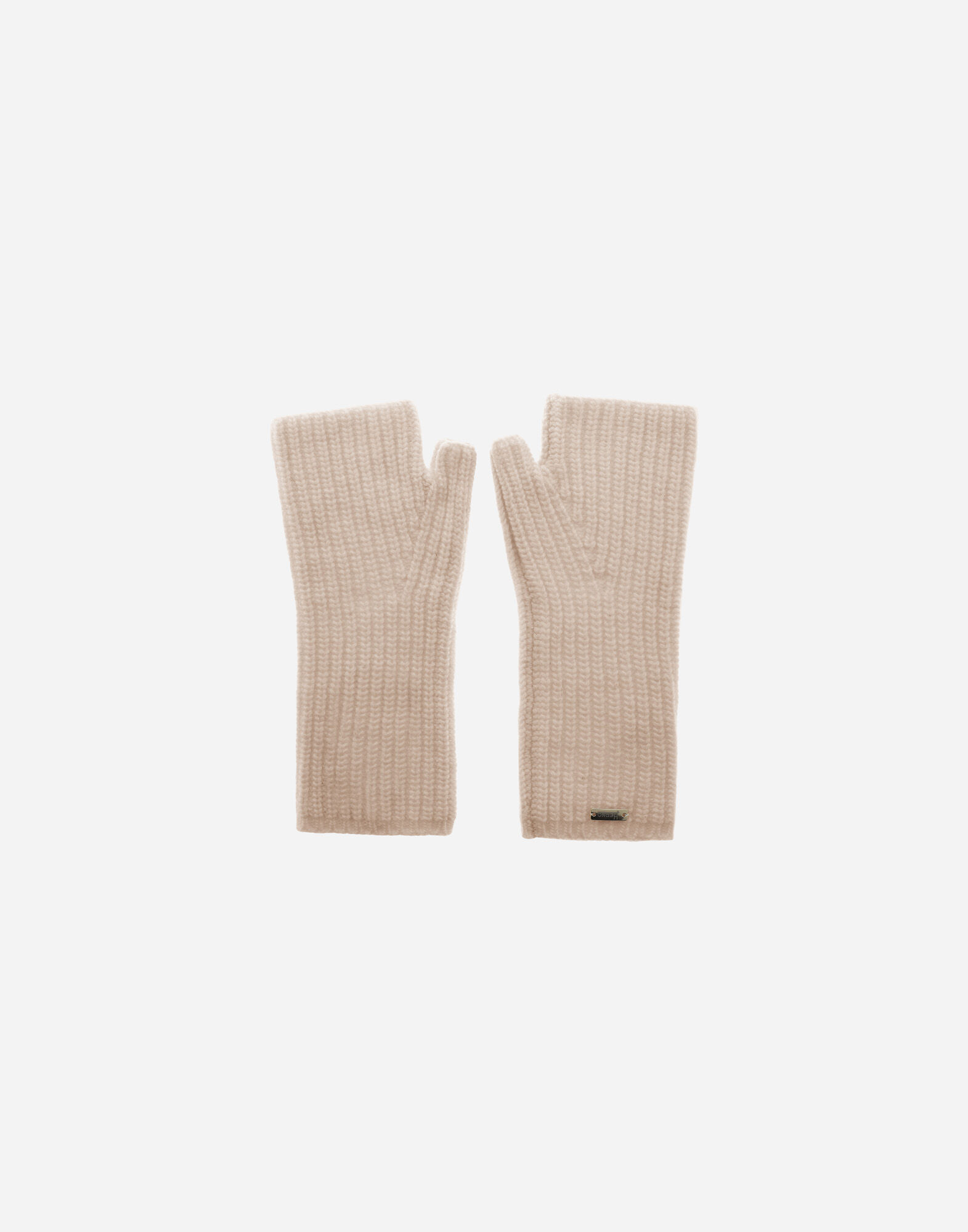 GLOVES IN COB STITCH CARDED WOOL