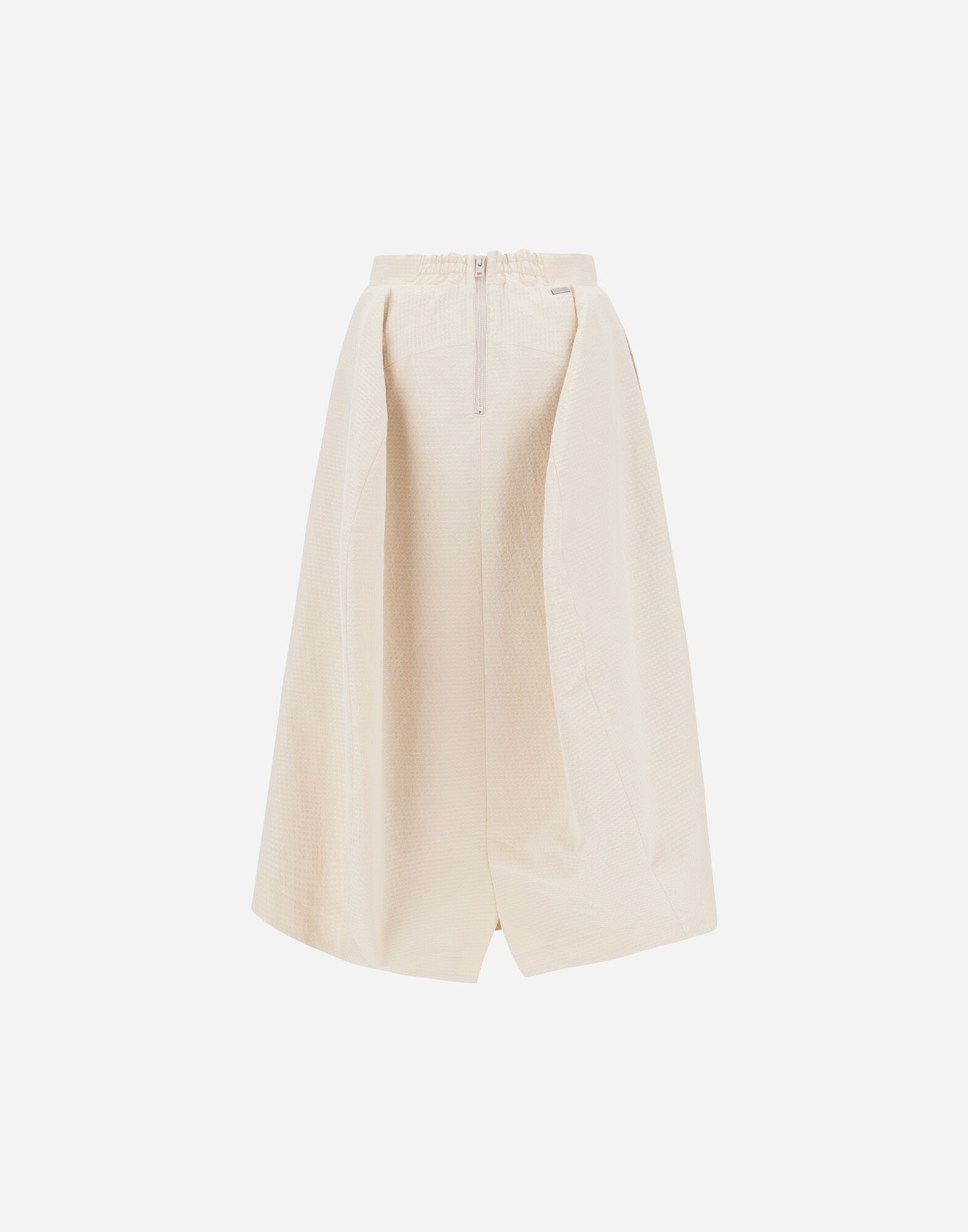GLOBE SKIRT IN RECYCLED LUREX JACQUARD