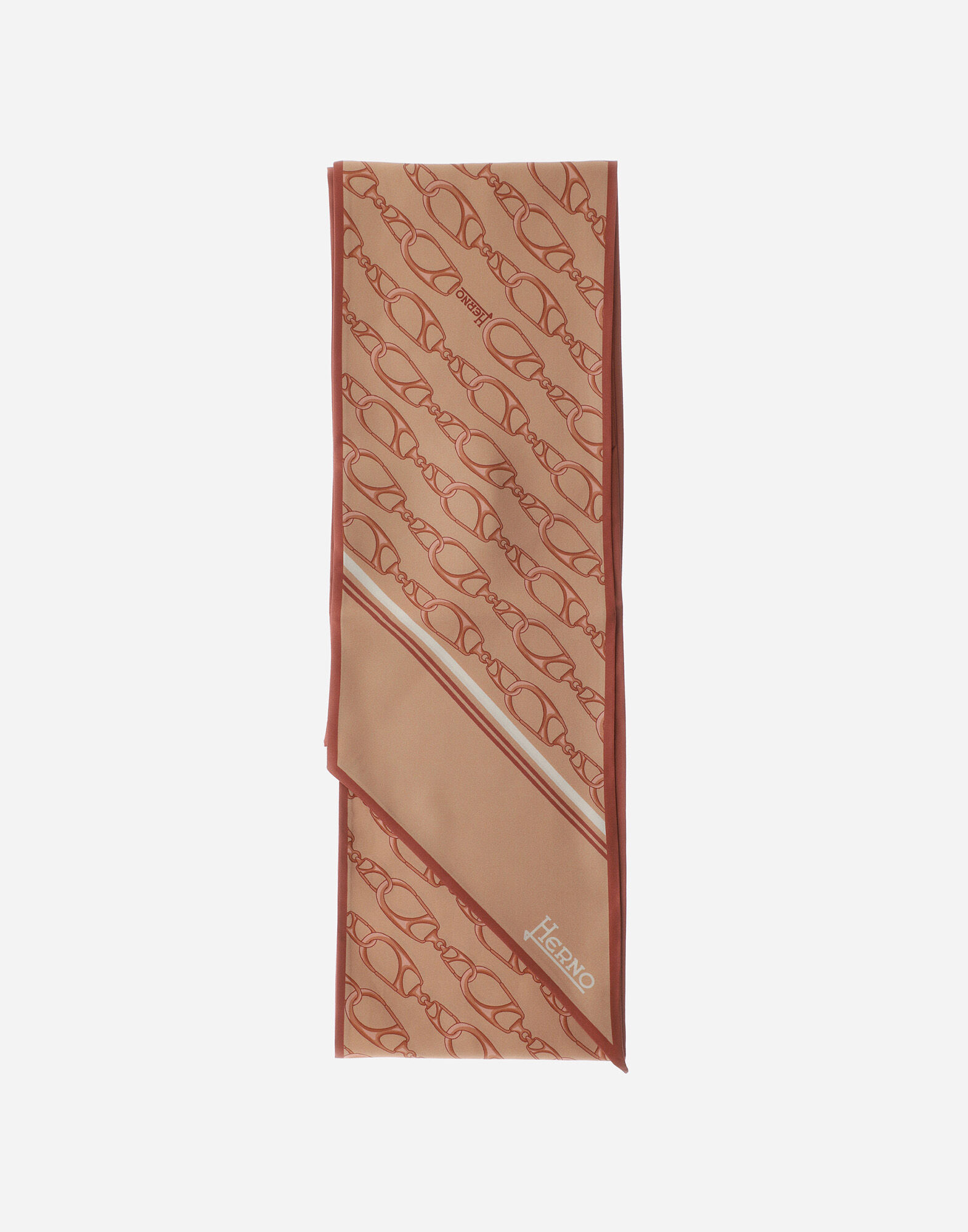 SCARF IN ICONIC PRINT SILK