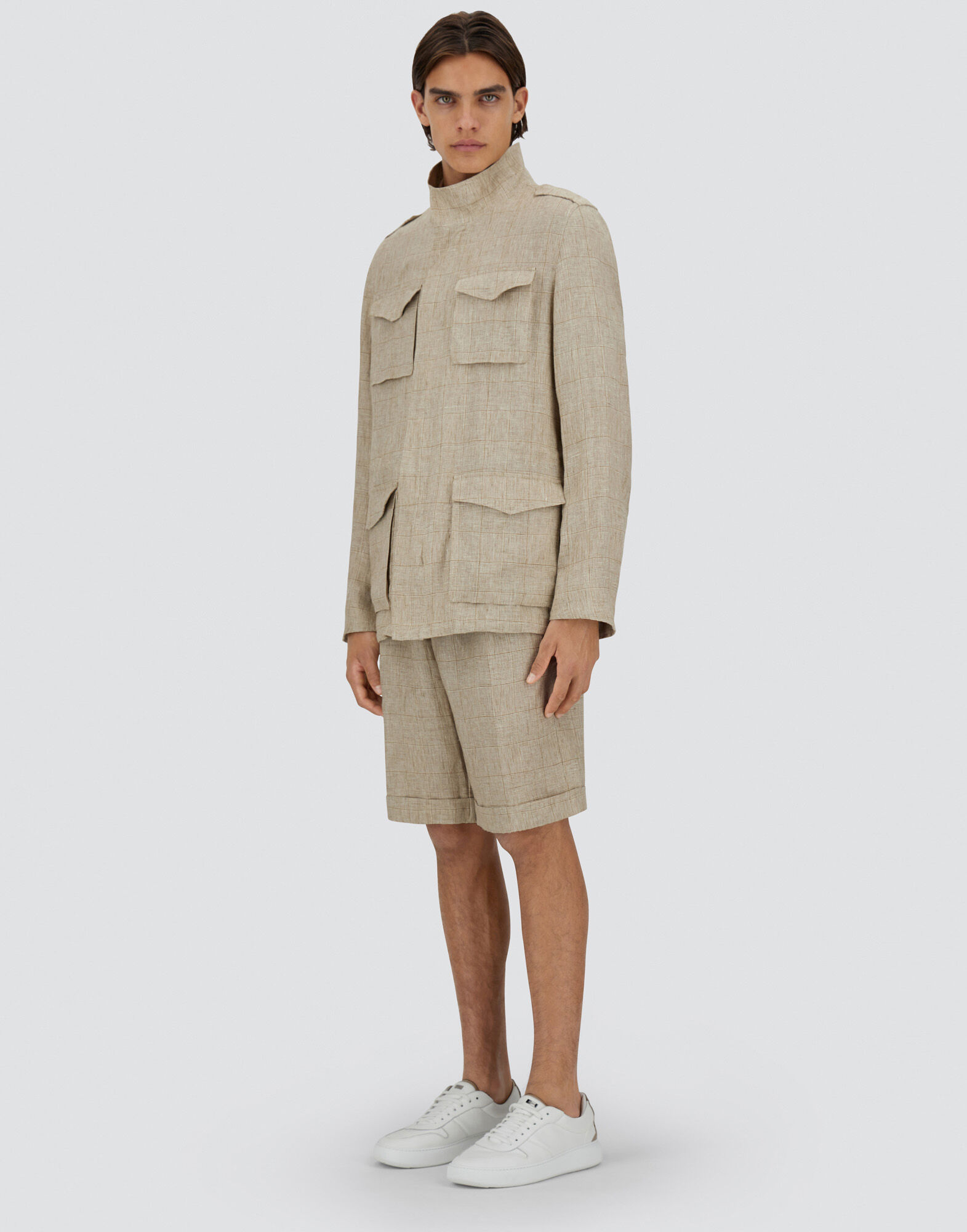 WELSH LINEN FIELD JACKET