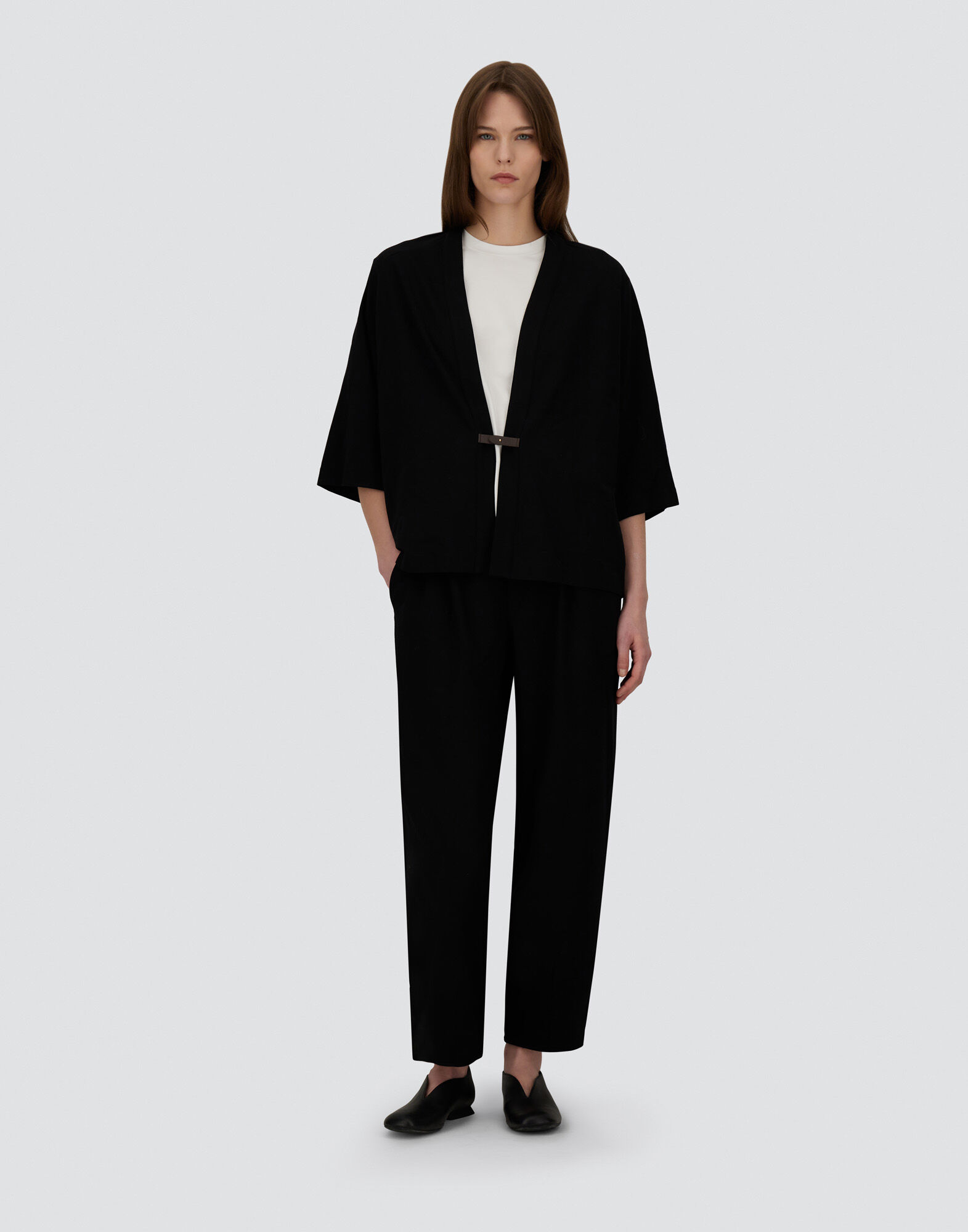 TROUSERS IN PONTE ROMA JERSEY