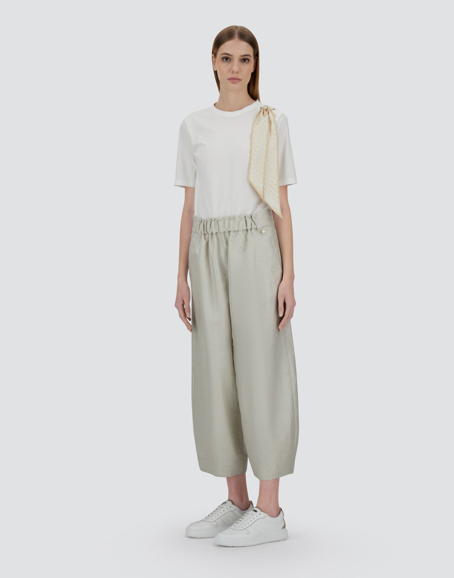 BRIGHT LINEN TROUSERS