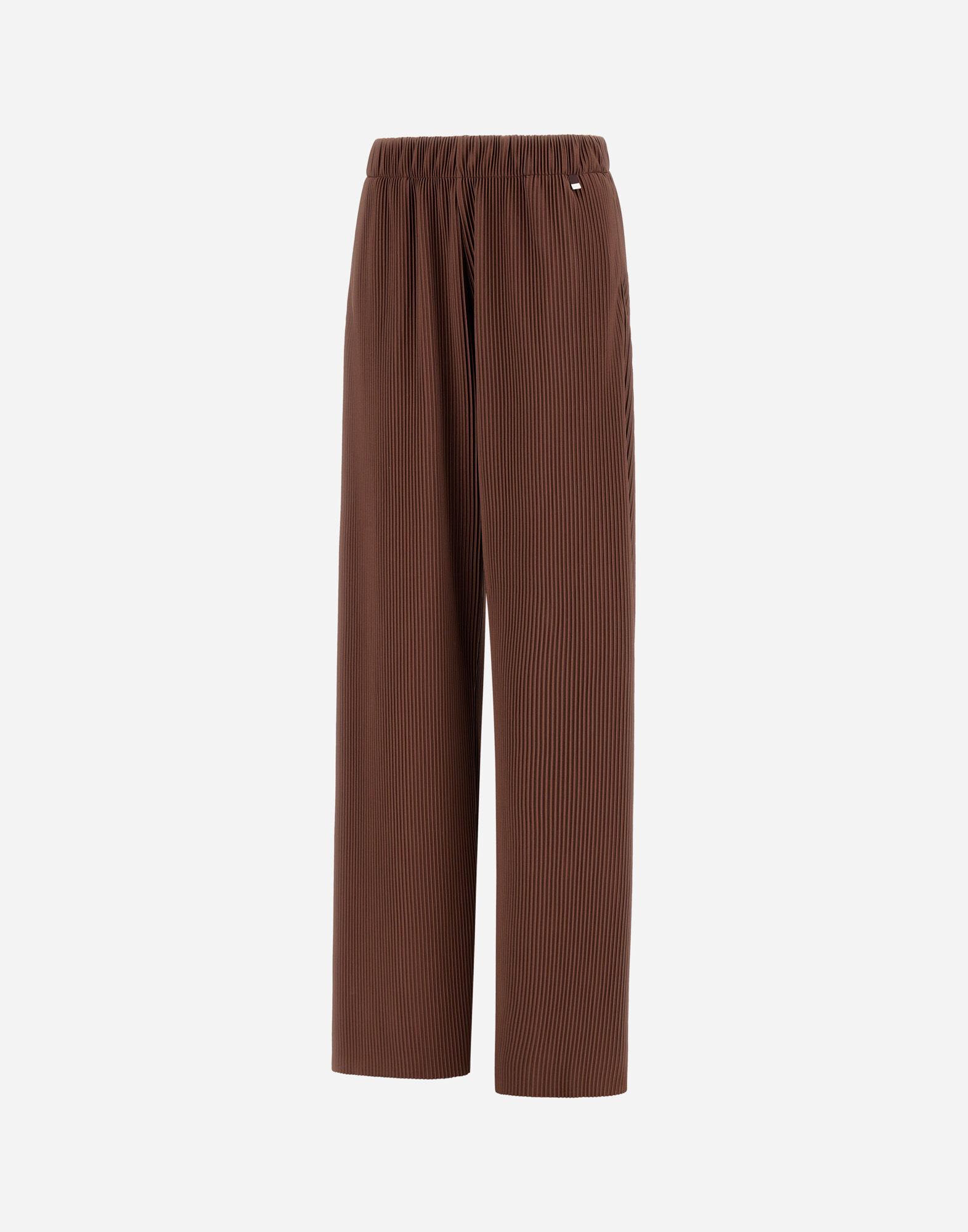 RESORT TROUSERS IN PLEATED JERSEY