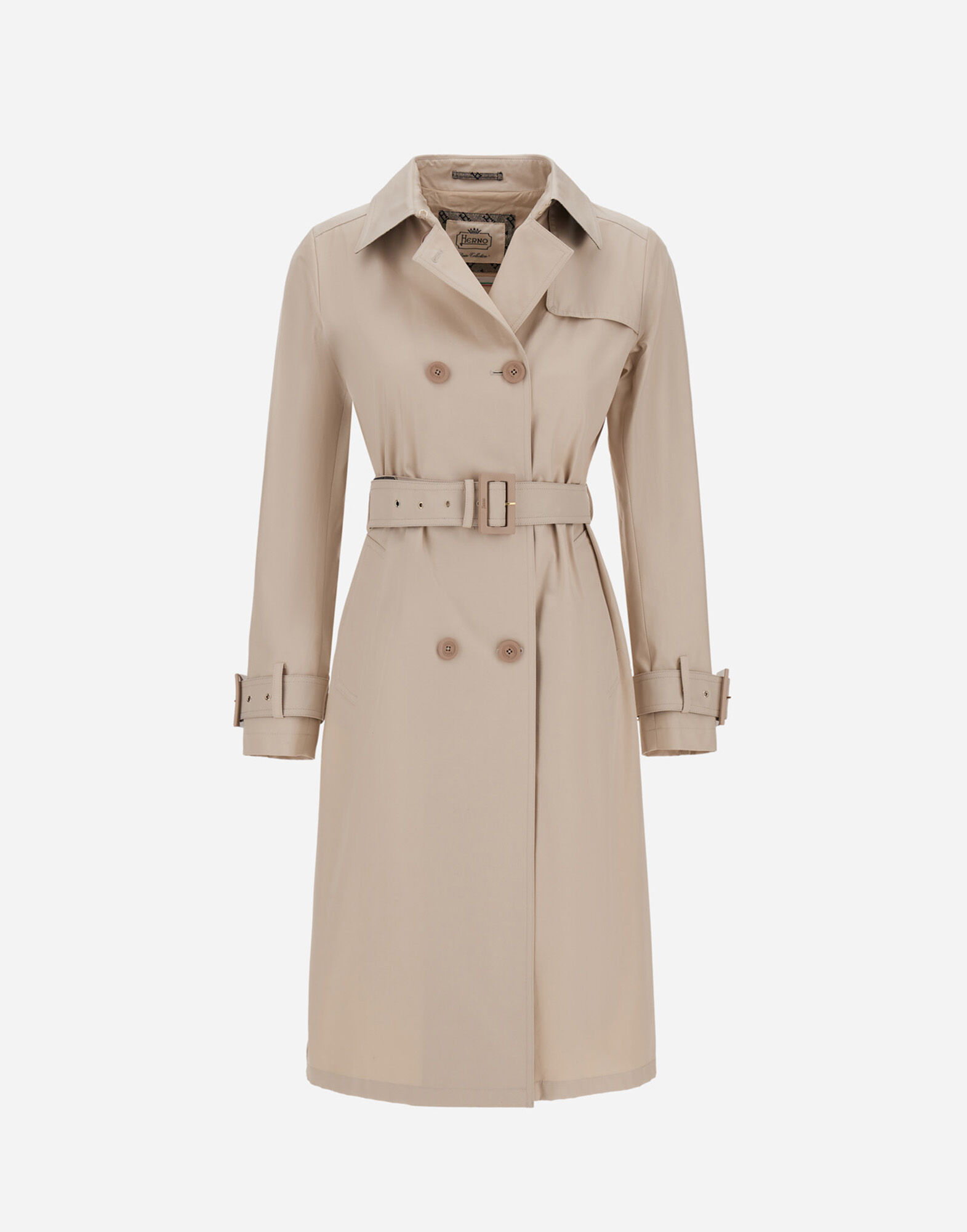 TRENCH COAT IN DELON AND MONOGRAM LUREX