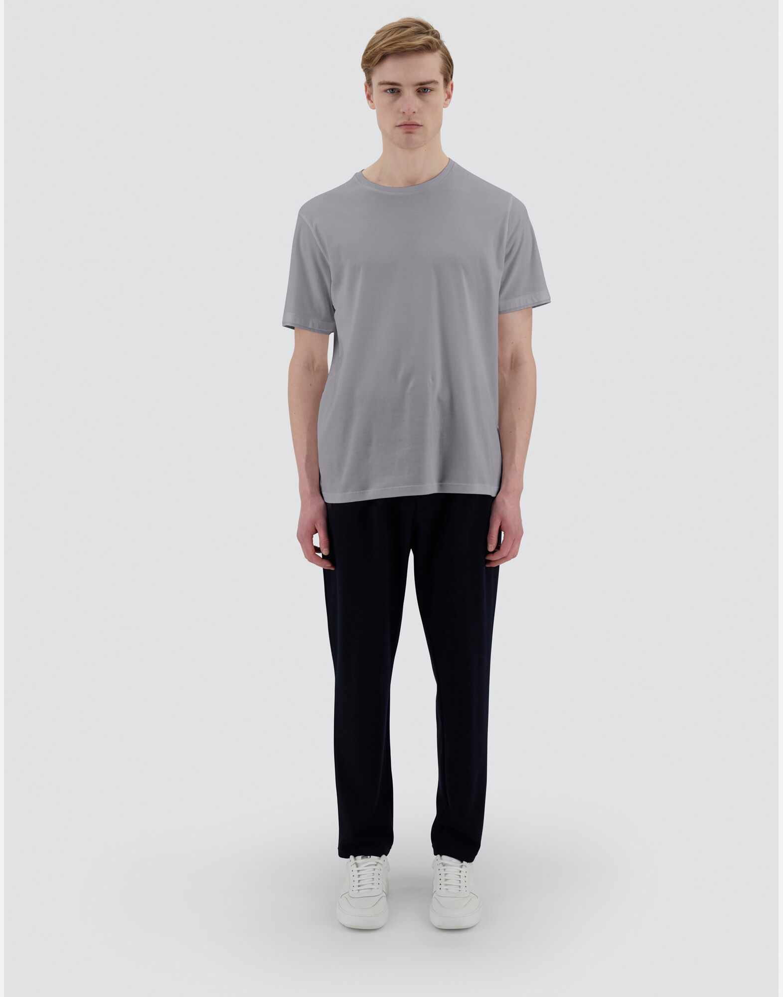 RESORT T-SHIRT IN BASIC COTTON & LIGHT STRETCH NYLON