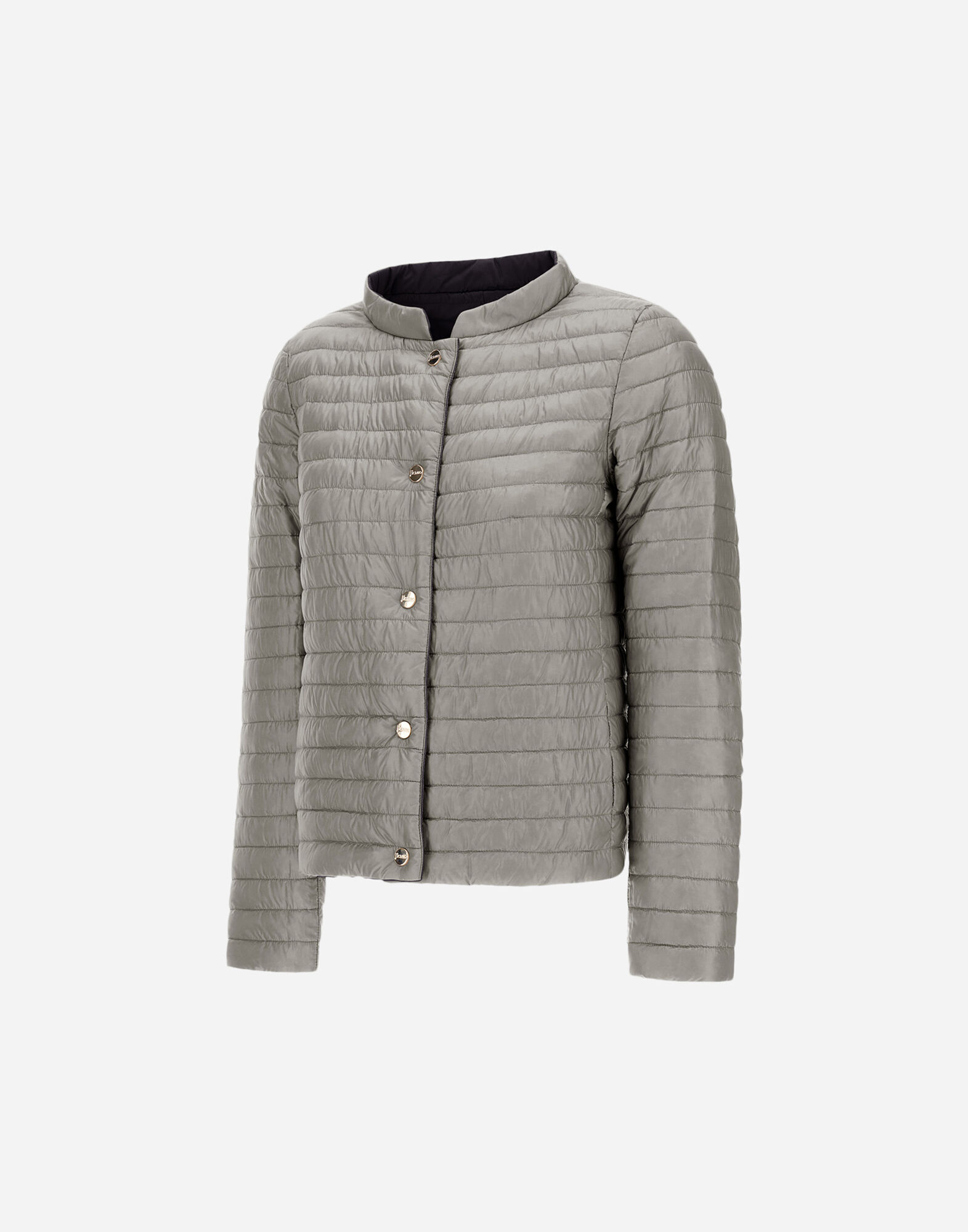 REVERSIBLE JACKET IN ECOAGE AND NYLON ULTRALIGHT