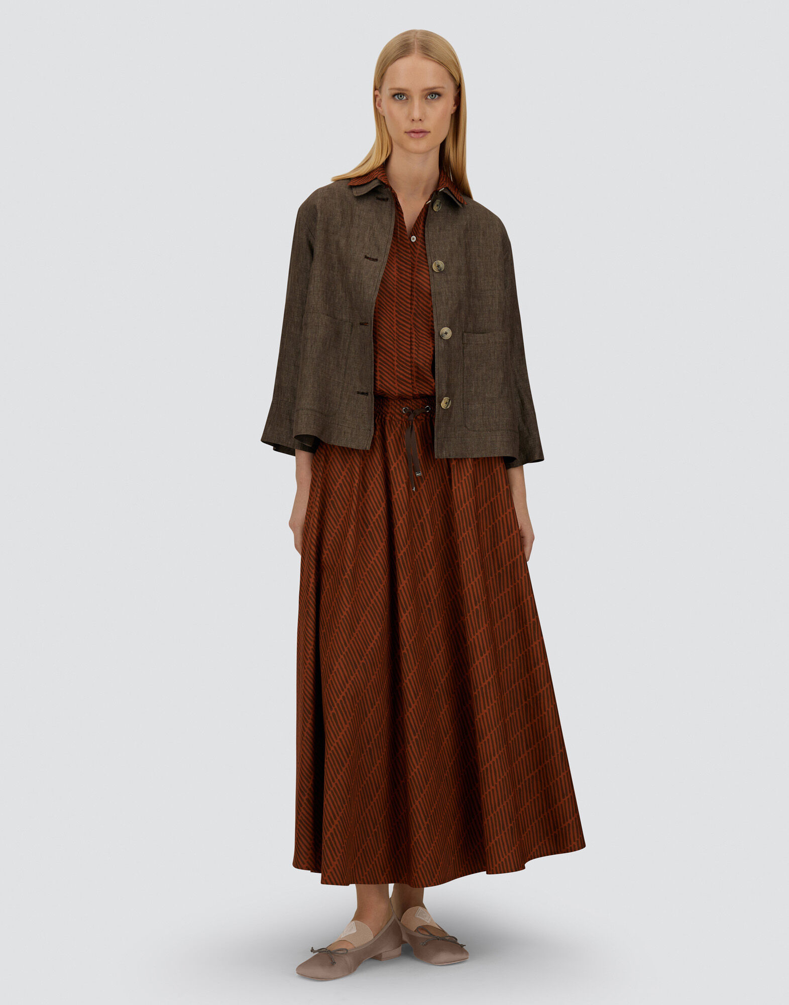 RESORT SHACKET IN NEW LINEN