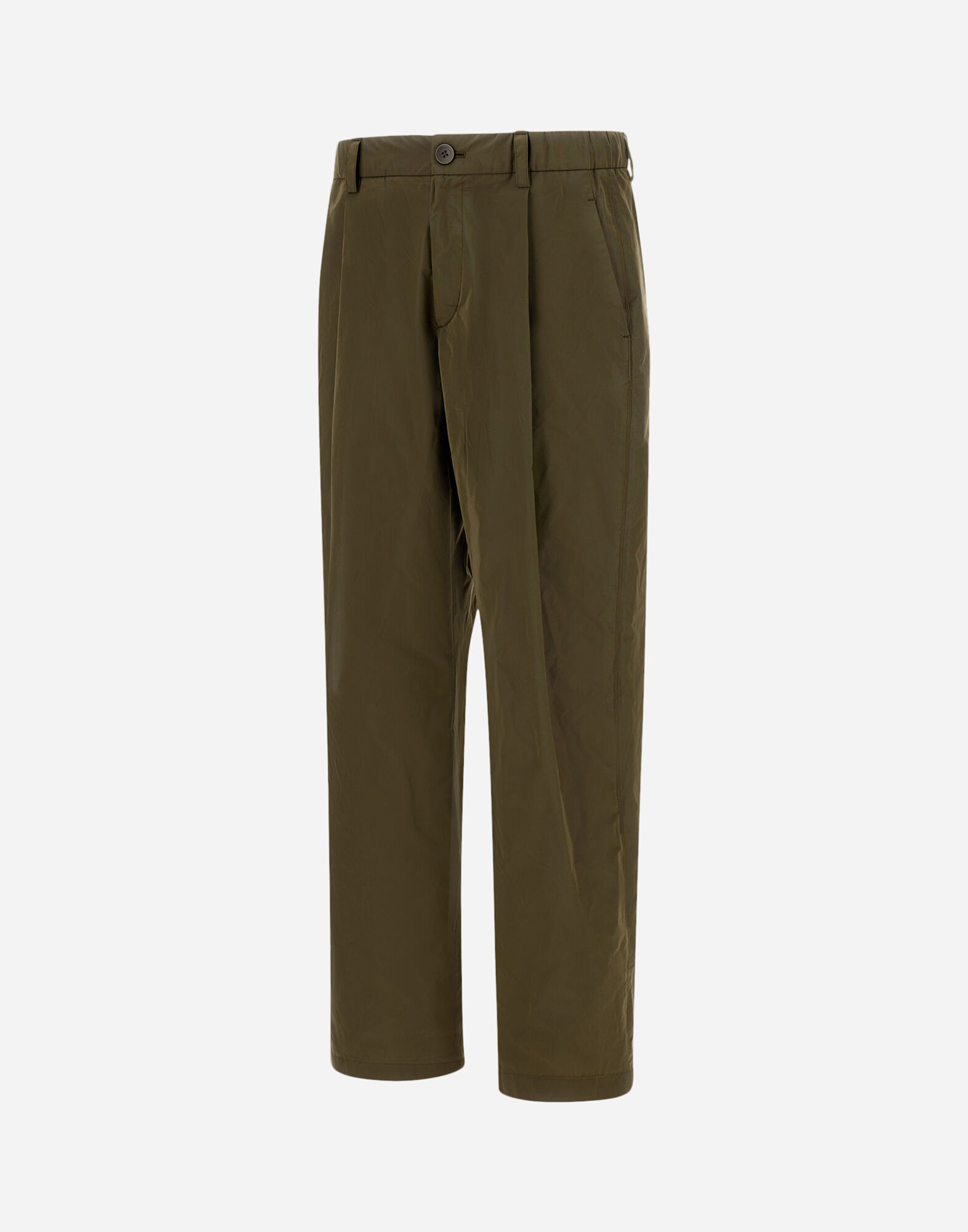 NEW TECHNO TAFFETA TROUSERS