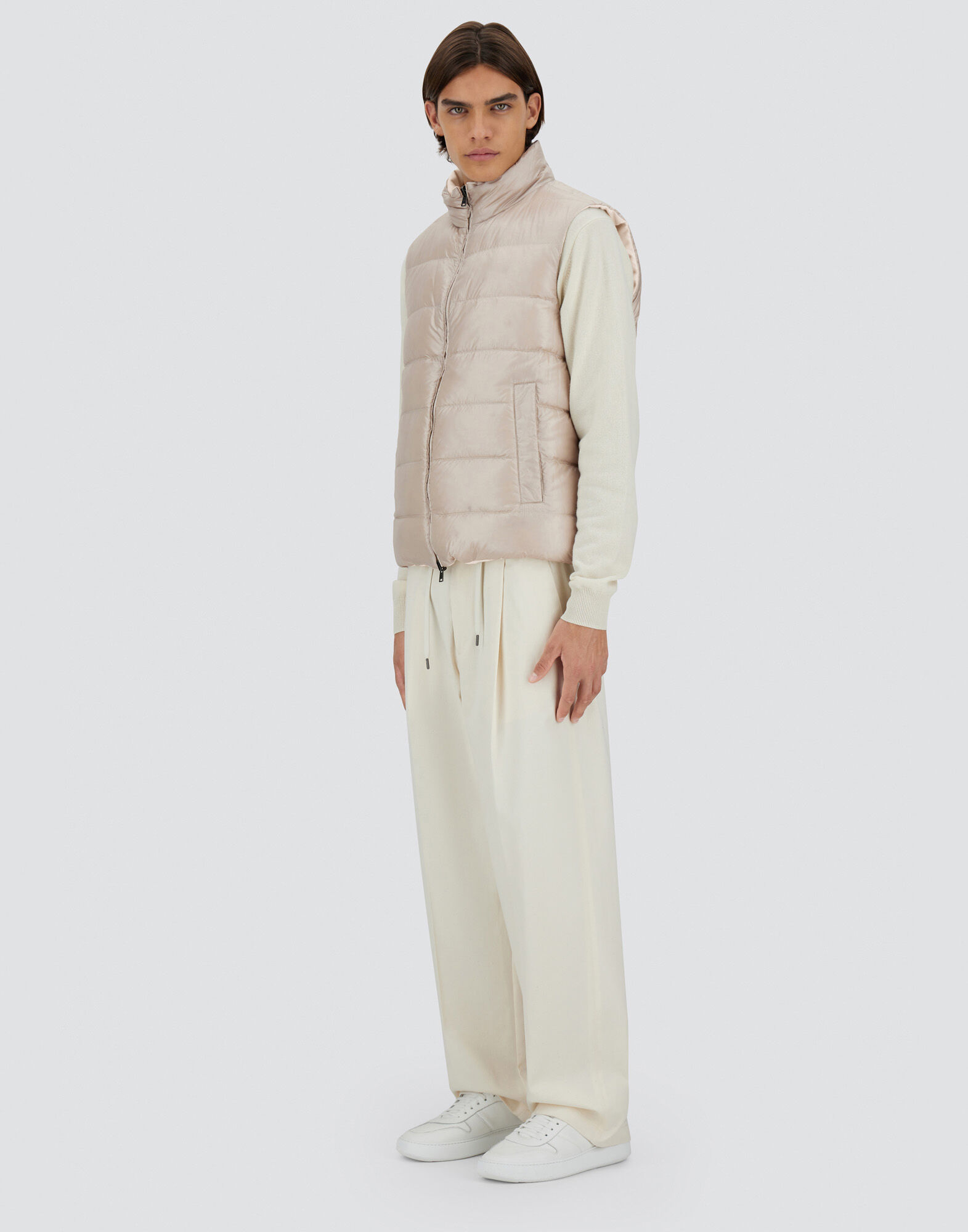SILK CASHMERE VEST