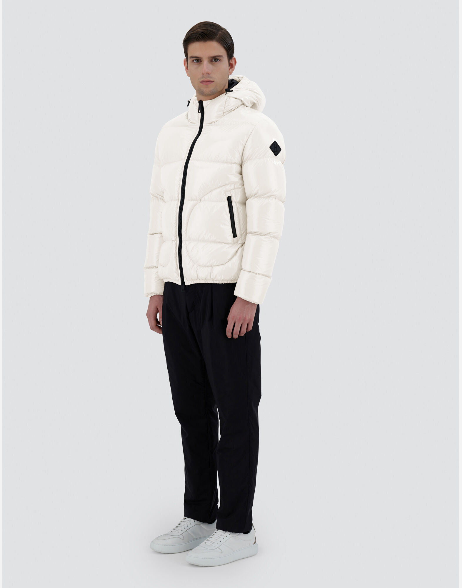 BOMBER JACKET IN GLOSS