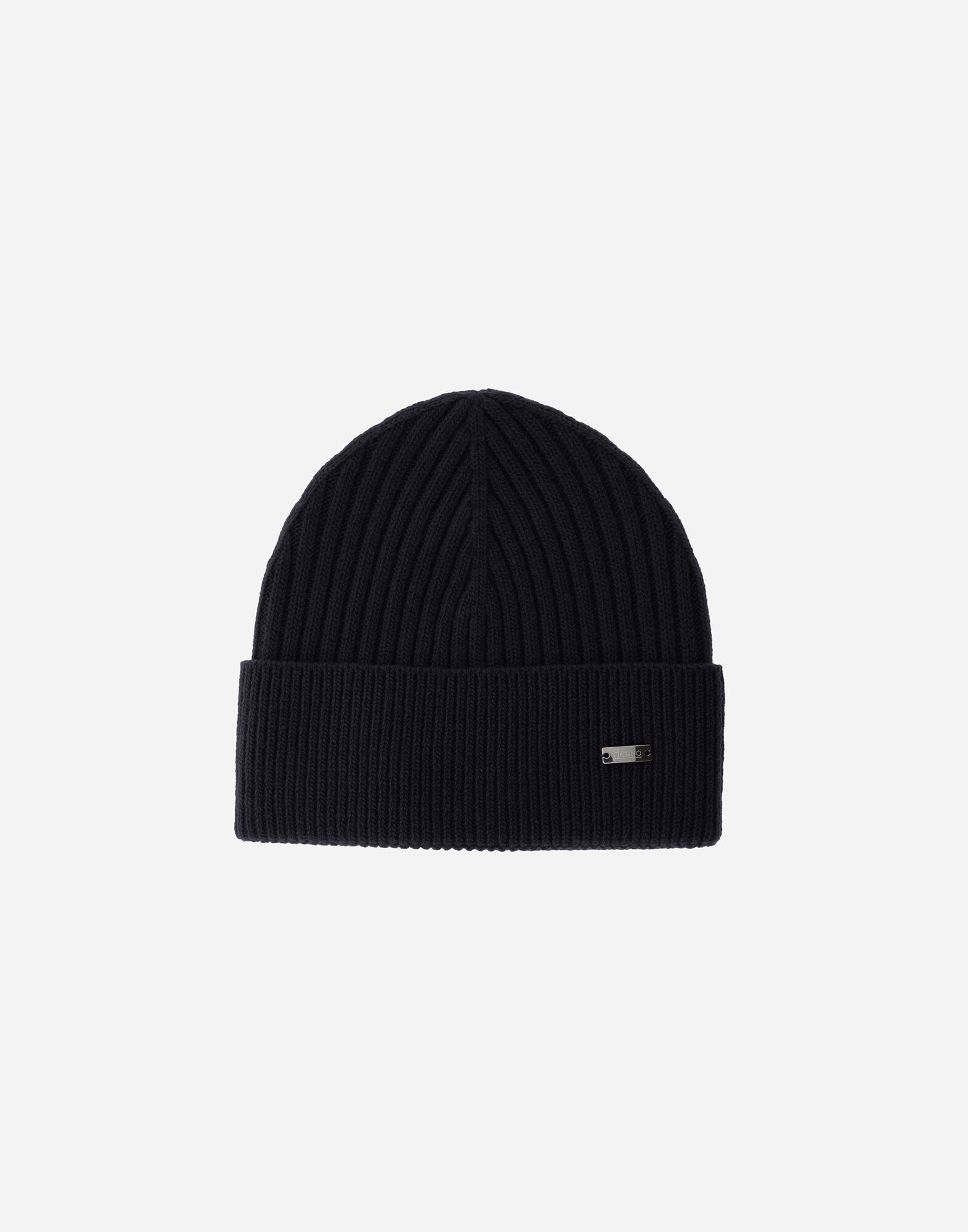 BEANIE IN DOUBLE RIB WOOL