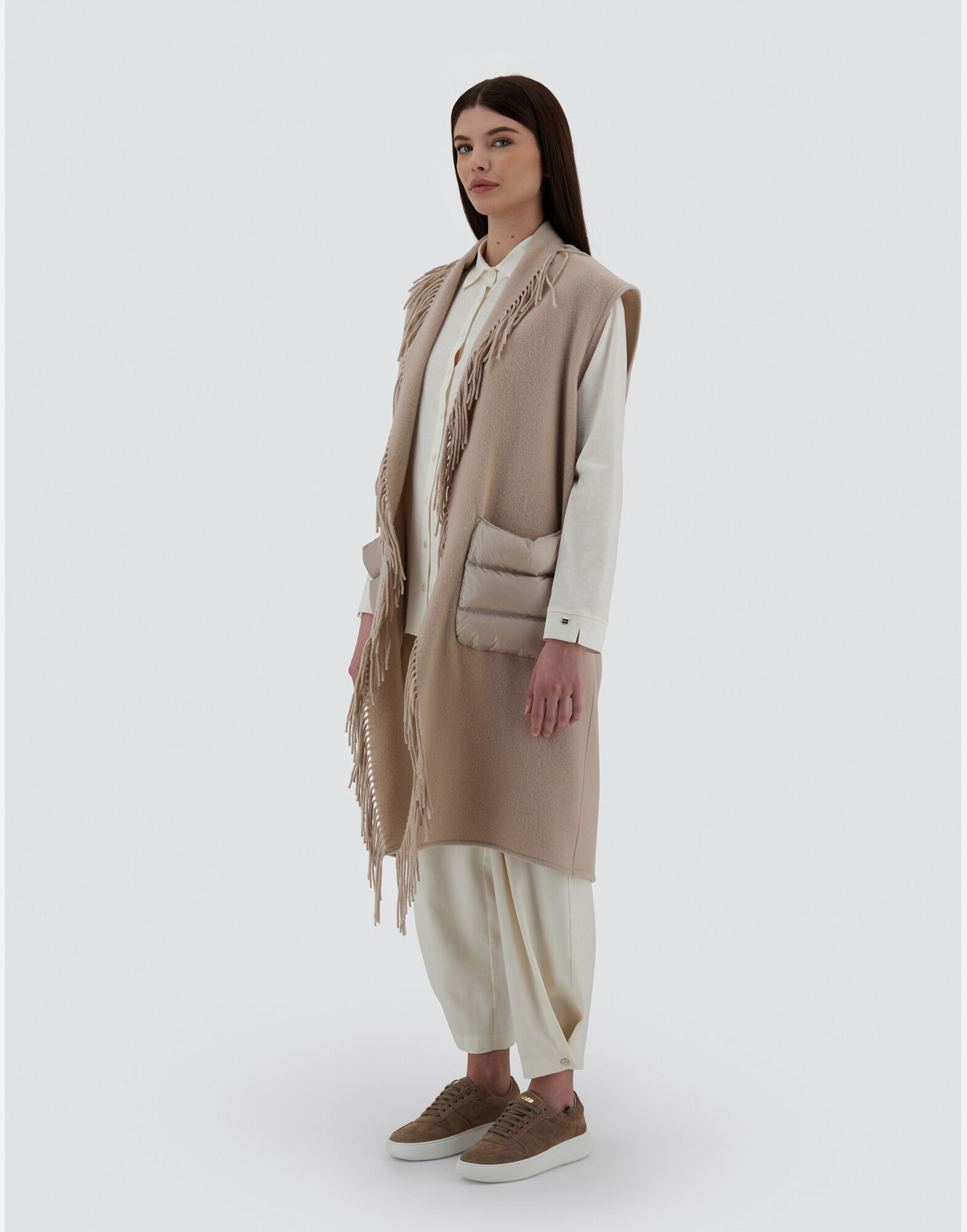 RESORT WAISTCOAT IN WARMY & NYLON ULTRALIGHT