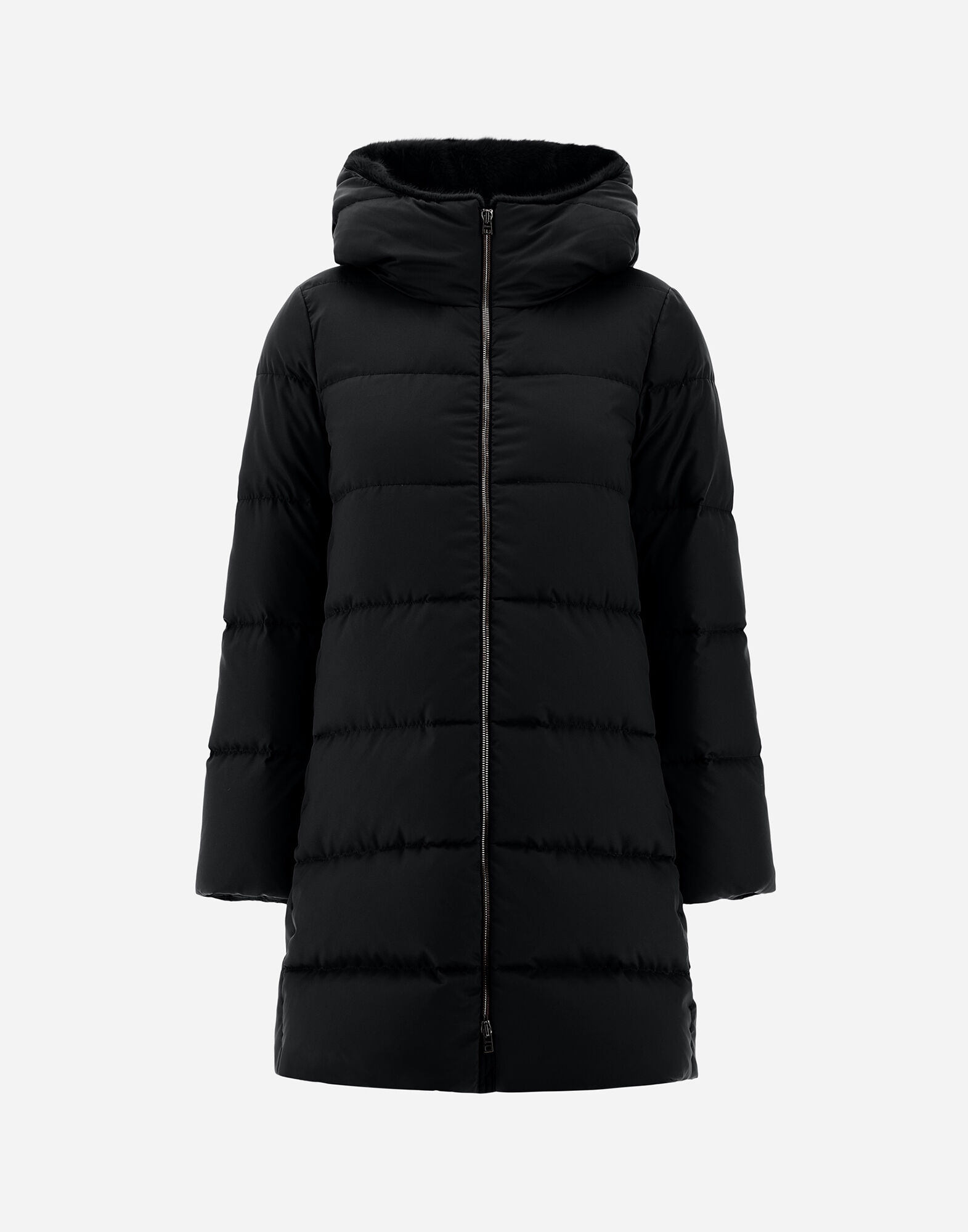 A-SHAPE JACKET IN ARENDELLE AND NEW LADY FAUX FUR