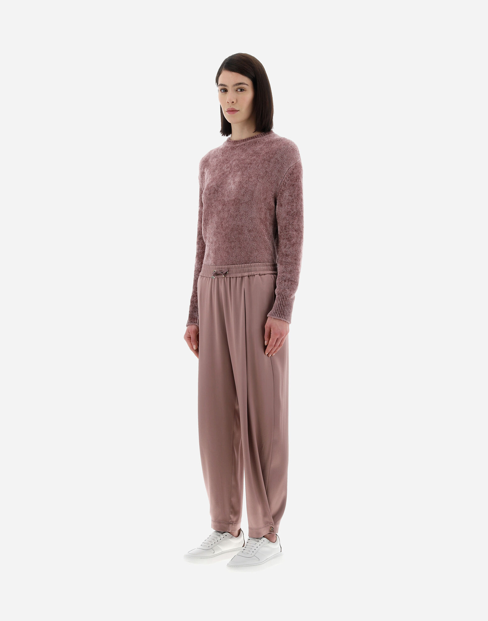 RESORT TROUSERS IN SATIN EFFECT