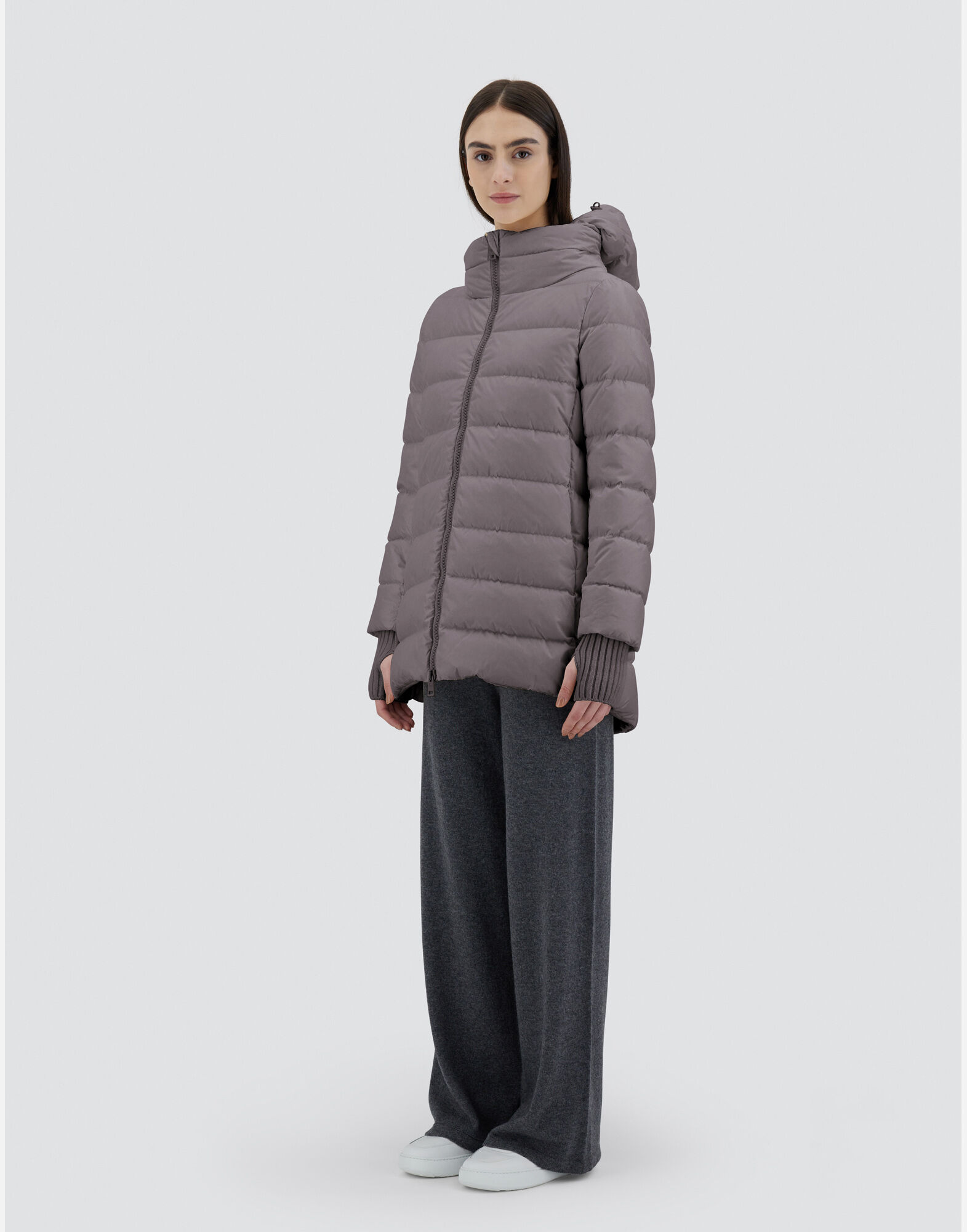 A-SHAPE JACKET IN NYLON CHAMONIX